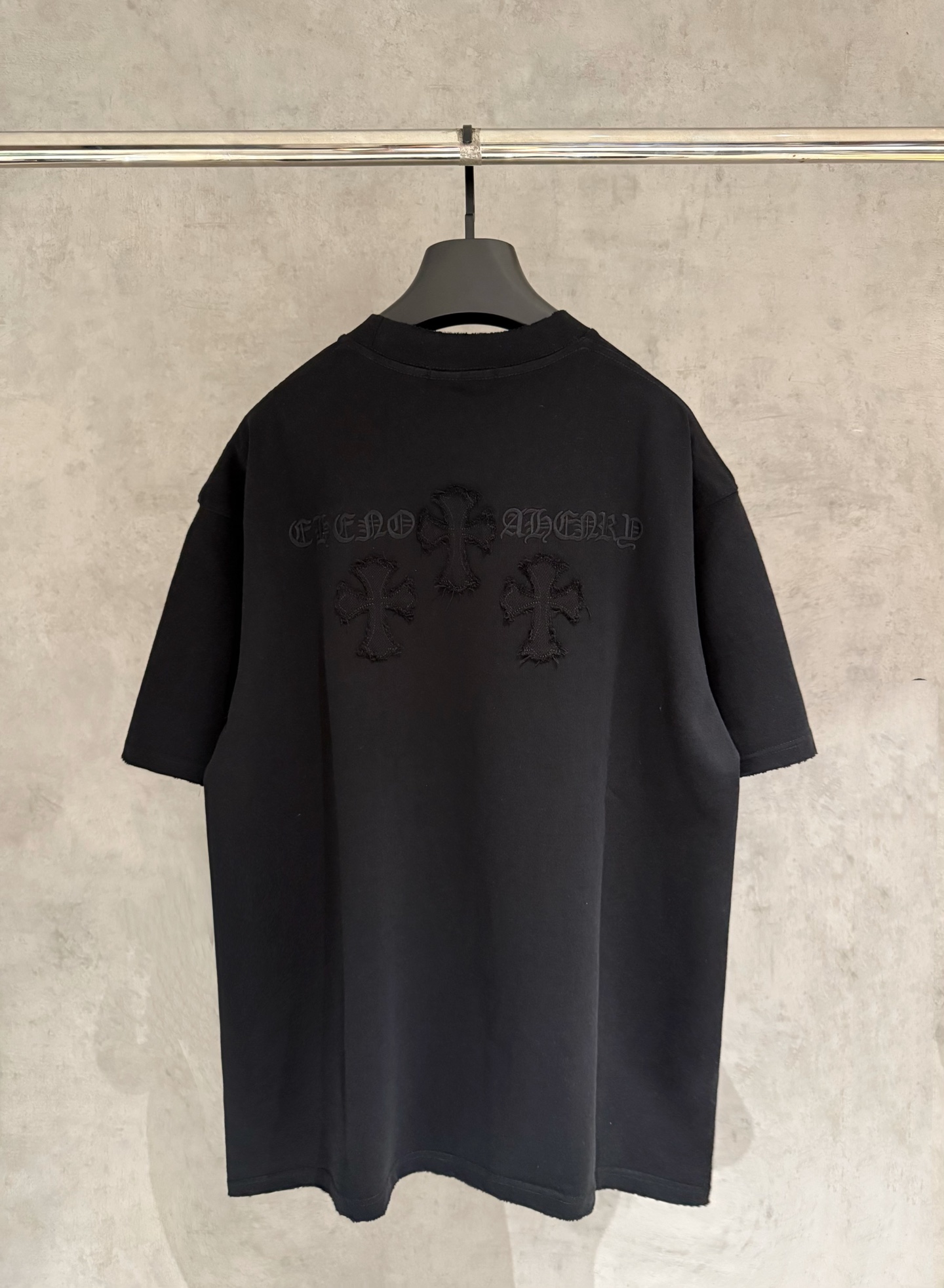 Chrome Hearts 严控品质CH克罗心新款刺绣T恤