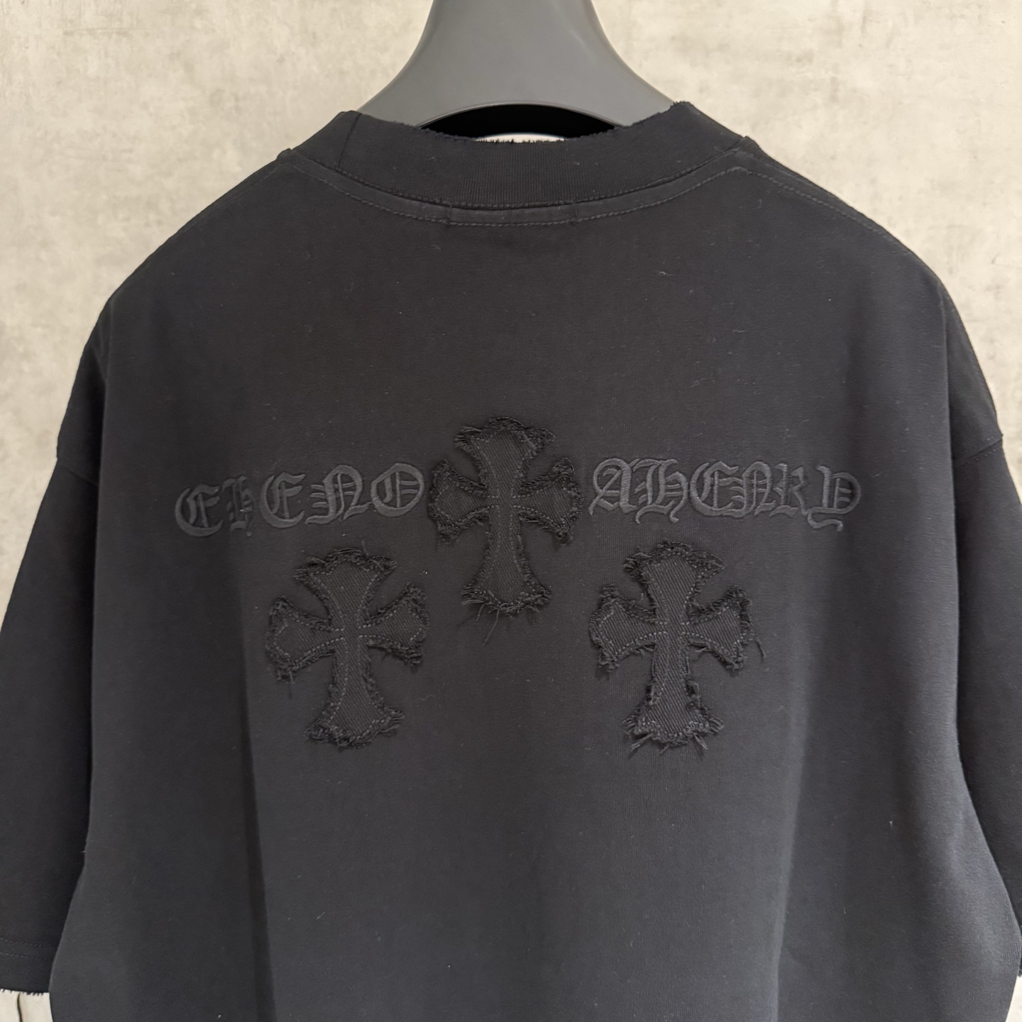 Chrome Hearts 严控品质CH克罗心新款刺绣T恤