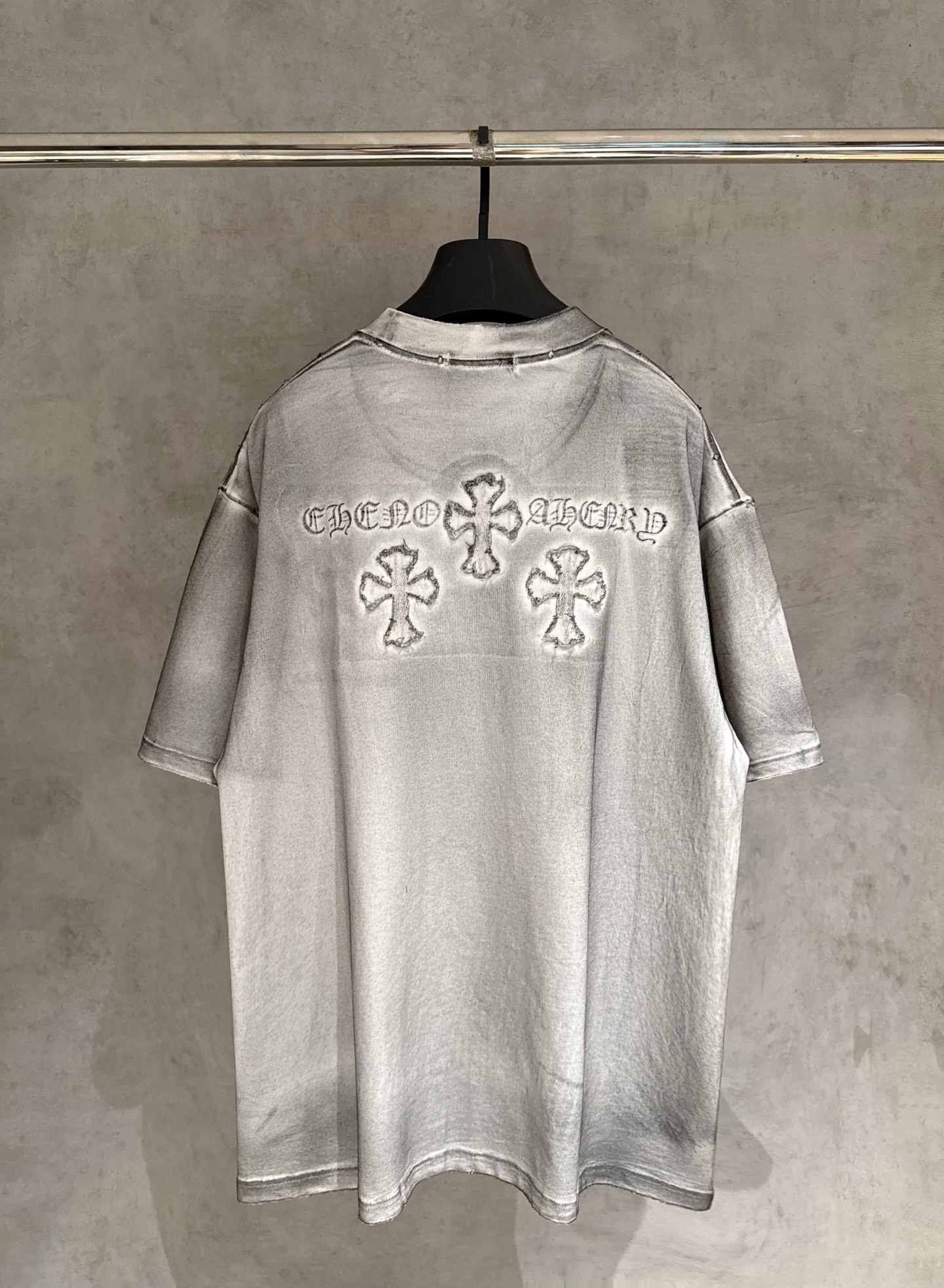 Chrome Hearts 严控品质CH克罗心新款刺绣T恤