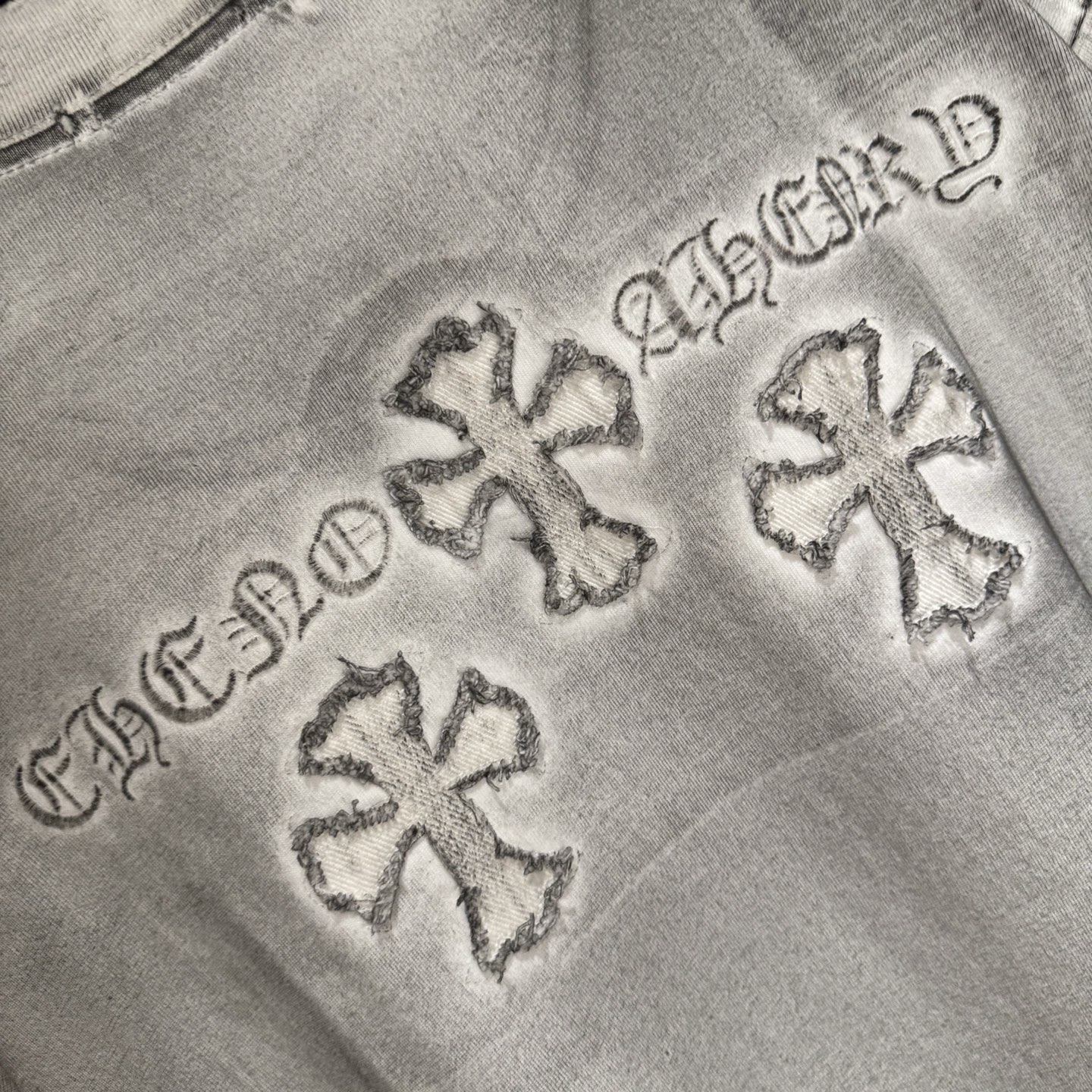 Chrome Hearts 严控品质CH克罗心新款刺绣T恤