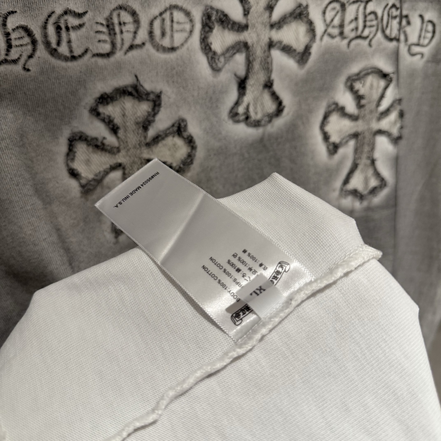 Chrome Hearts 严控品质CH克罗心新款刺绣T恤
