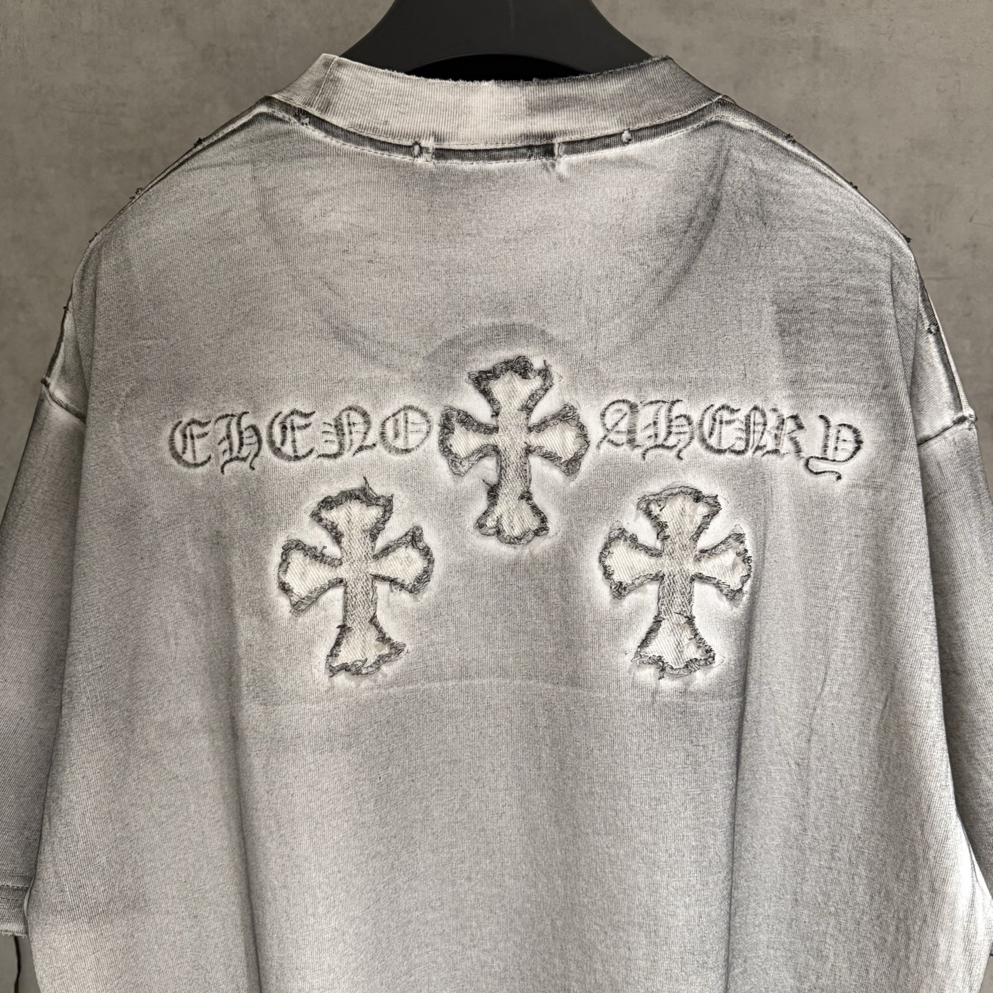 Chrome Hearts 严控品质CH克罗心新款刺绣T恤
