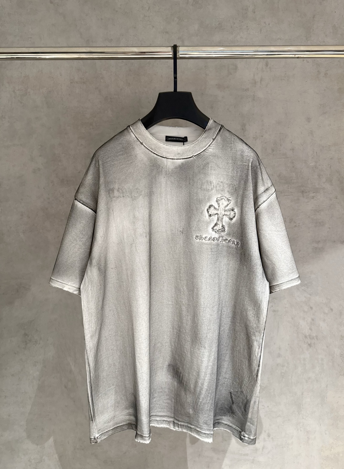Chrome Hearts 严控品质CH克罗心新款刺绣T恤
