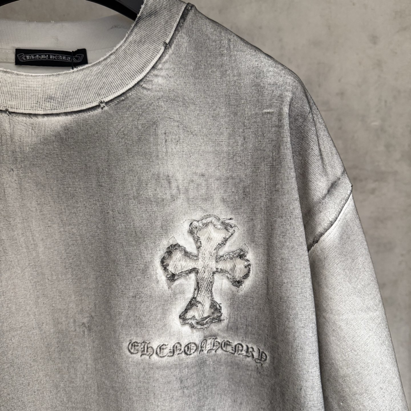 Chrome Hearts 严控品质CH克罗心新款刺绣T恤