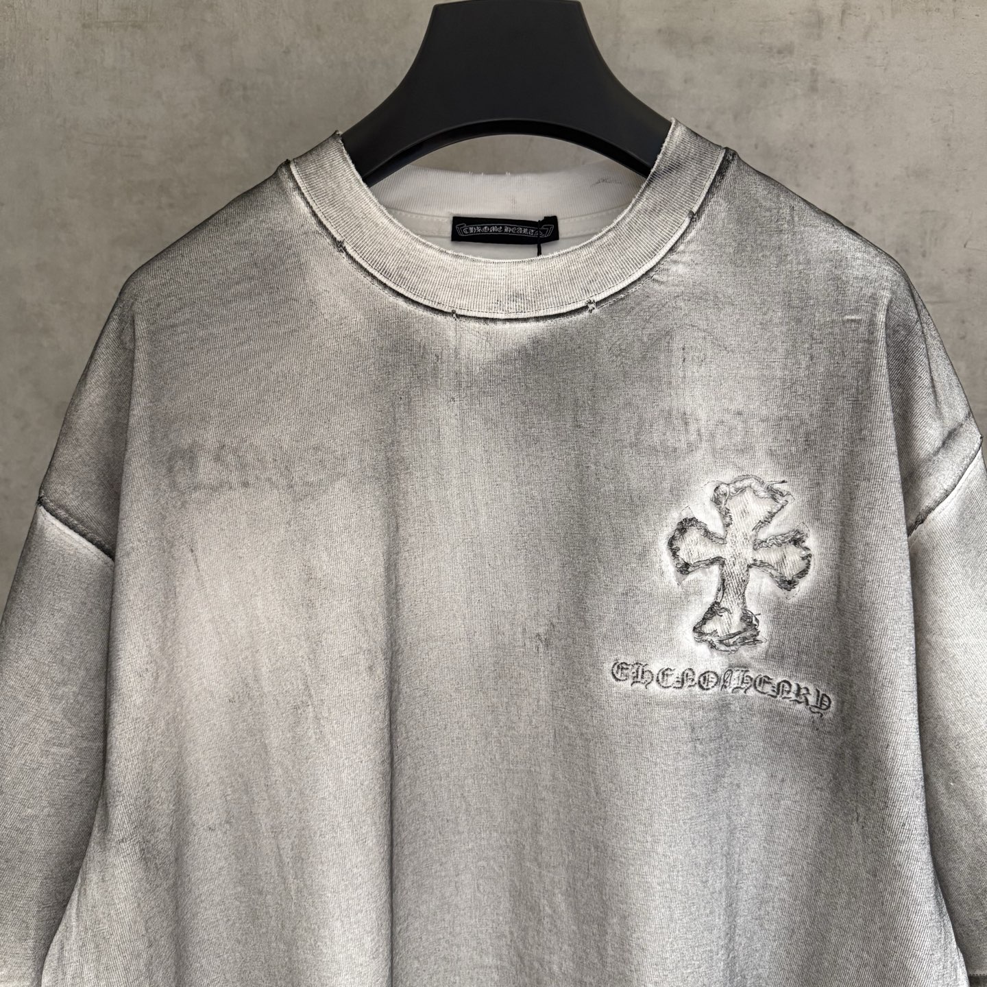 Chrome Hearts 严控品质CH克罗心新款刺绣T恤