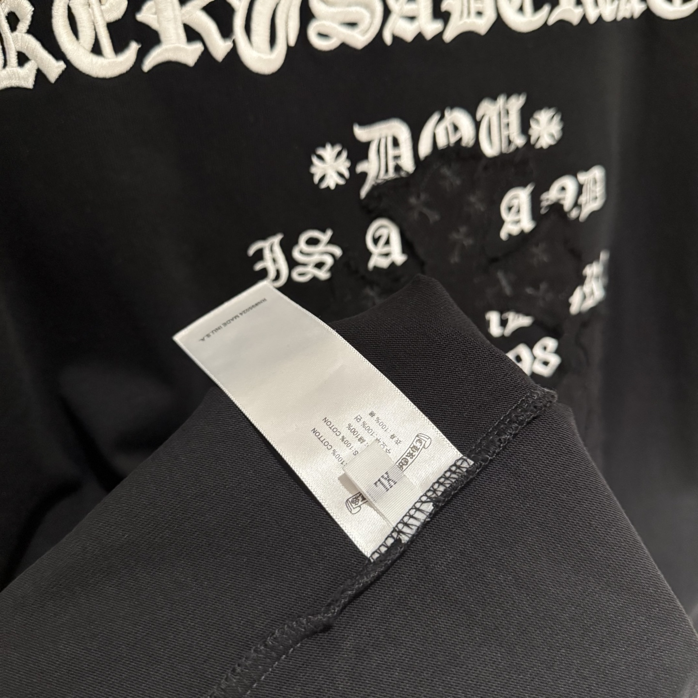 Chrome Hearts 严控品质CH克罗心新款刺绣T恤