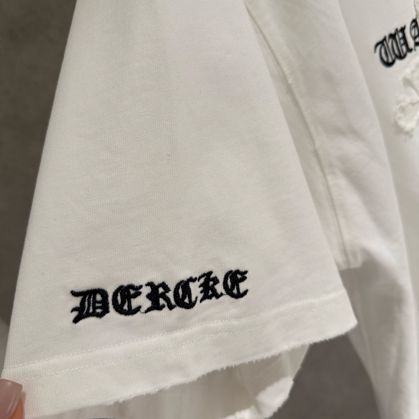 Chrome Hearts 严控品质CH克罗心新款刺绣T恤