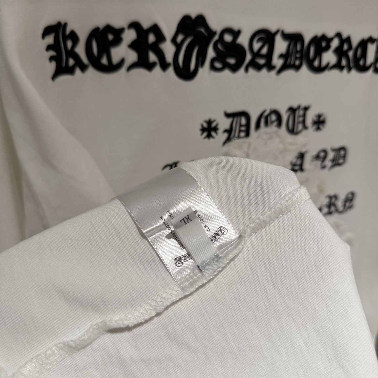 Chrome Hearts 严控品质CH克罗心新款刺绣T恤