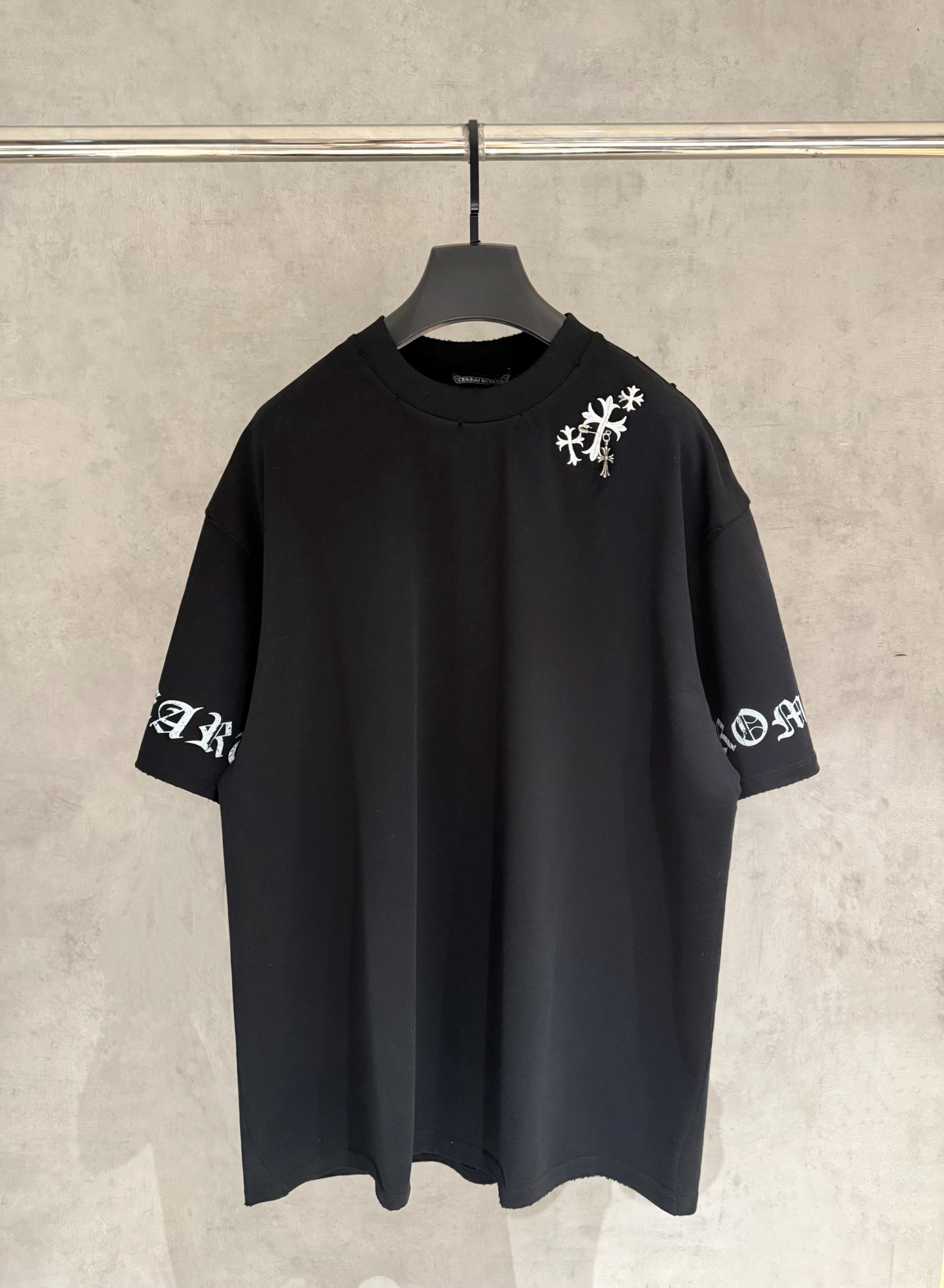 Chrome Hearts 严控品质CH克罗心新款刺绣T恤