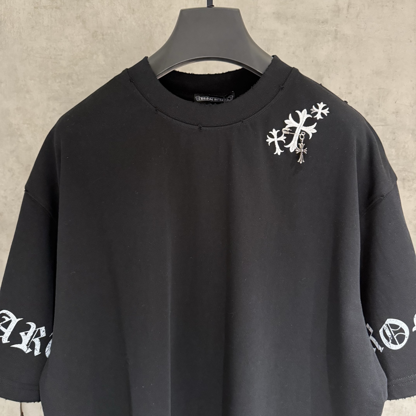 Chrome Hearts 严控品质CH克罗心新款刺绣T恤