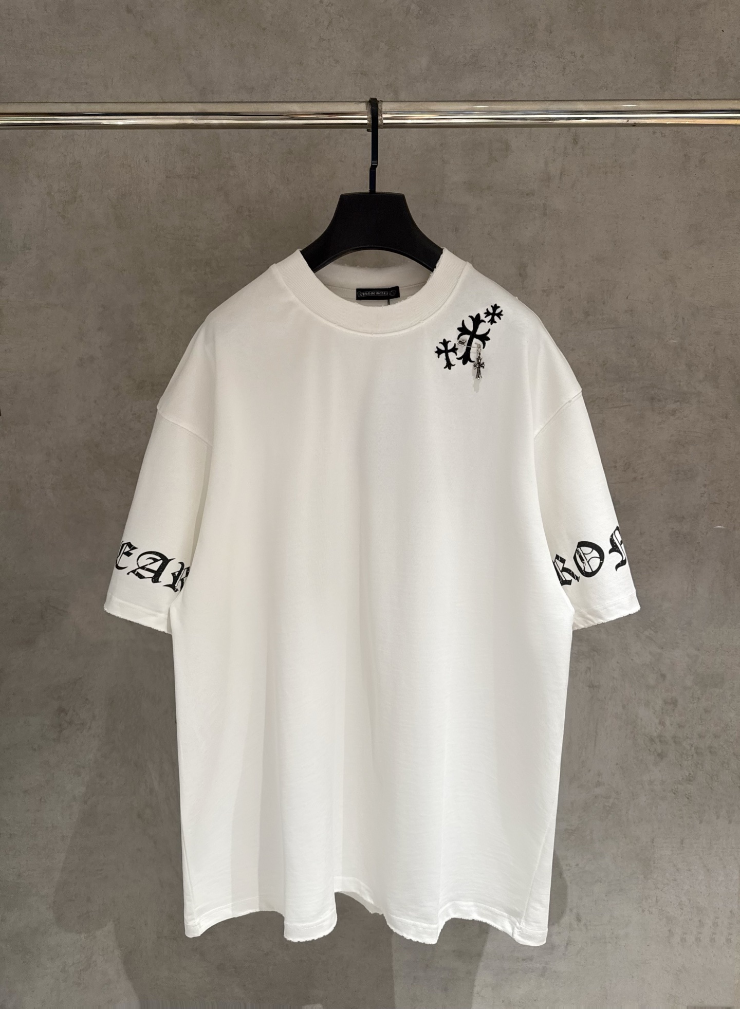 Chrome Hearts 严控品质CH克罗心新款刺绣T恤