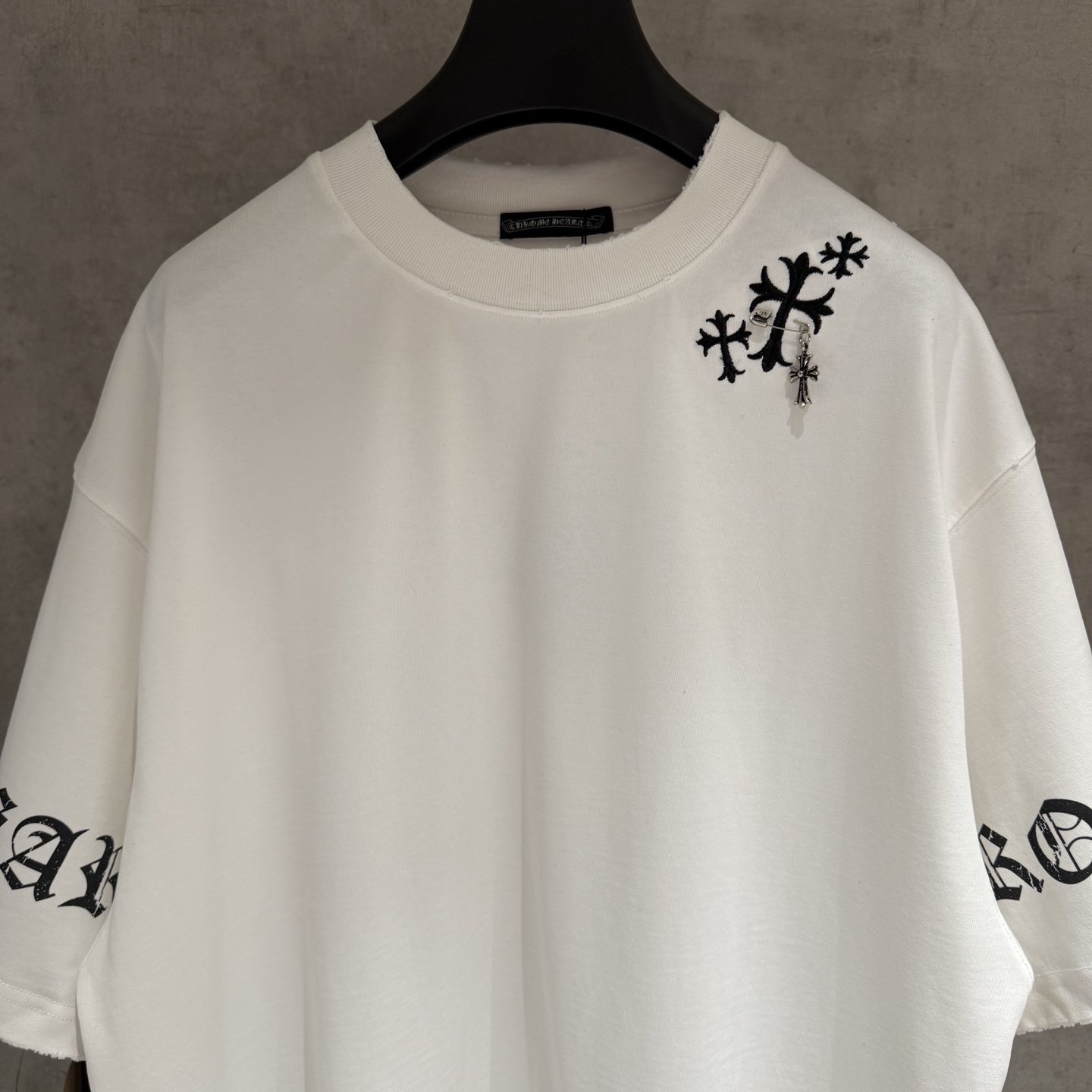 Chrome Hearts 严控品质CH克罗心新款刺绣T恤
