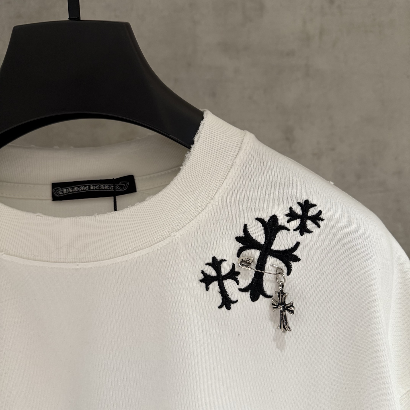 Chrome Hearts 严控品质CH克罗心新款刺绣T恤