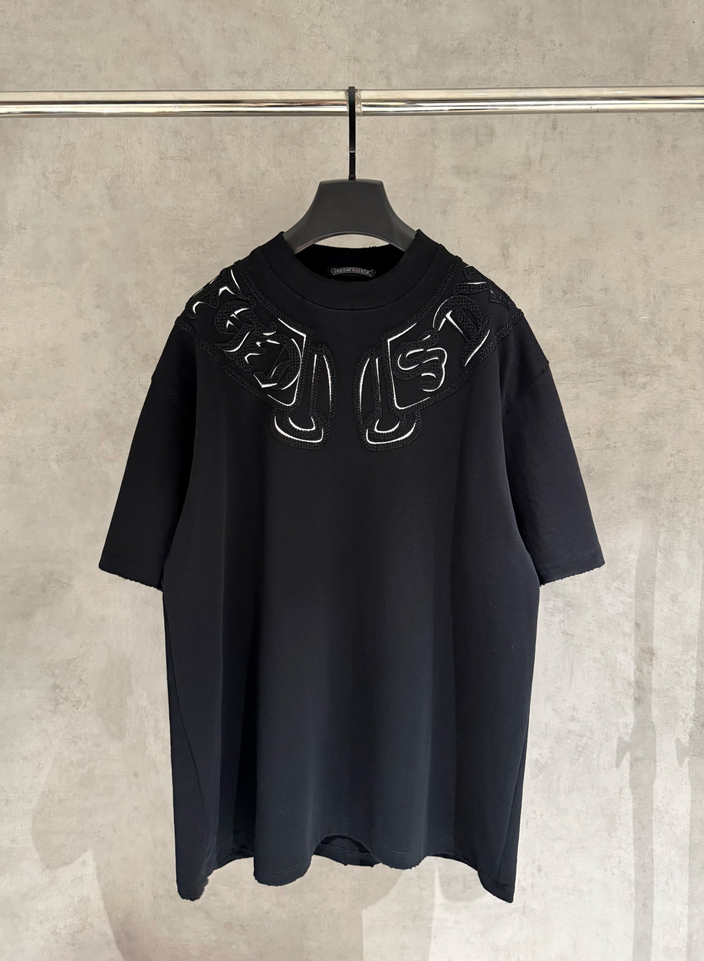 Chrome Hearts 严控品质CH克罗心新款刺绣T恤