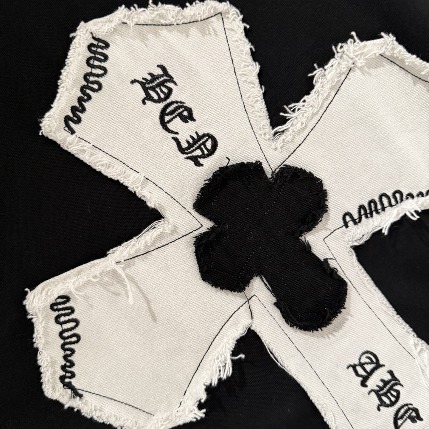 Chrome Hearts 严控品质CH克罗心新款刺绣T恤