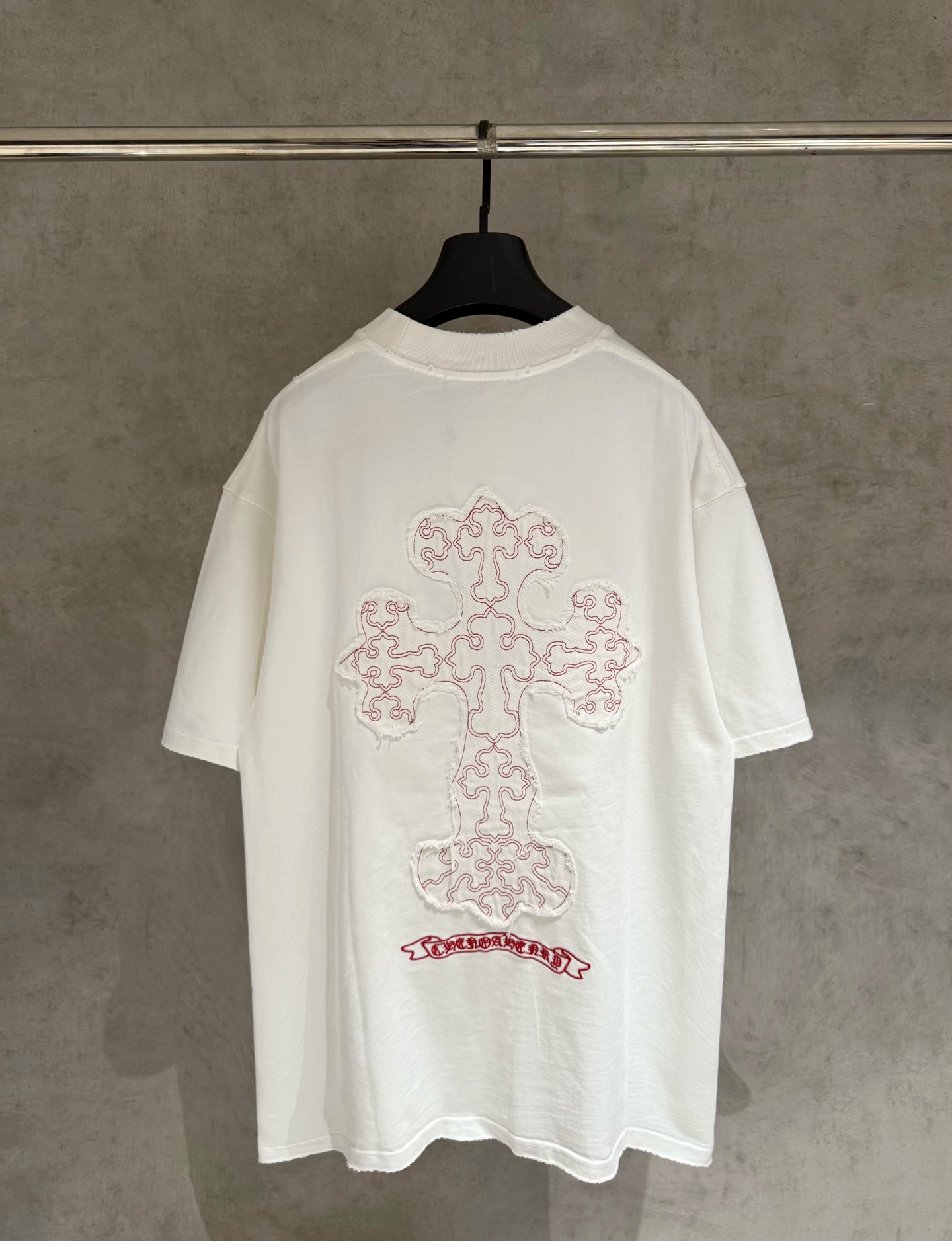 Chrome Hearts 严控品质CH克罗心新款刺绣T恤