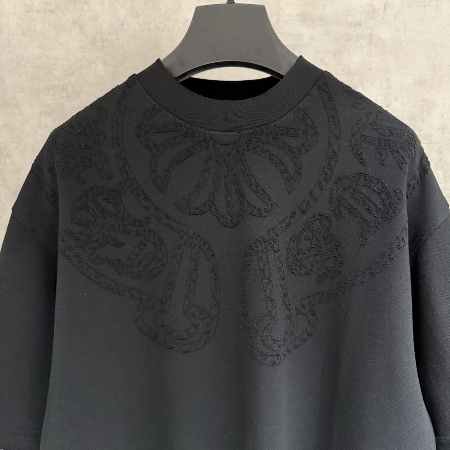 Chrome Hearts 严控品质CH克罗心新款烧花T恤