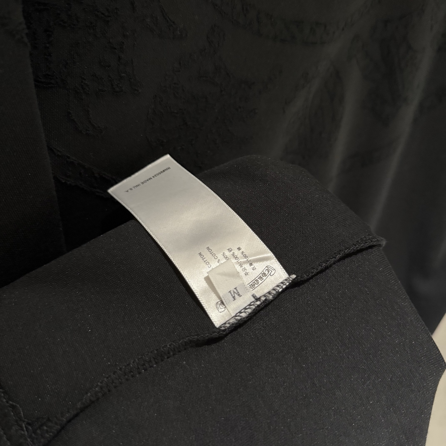 Chrome Hearts 严控品质CH克罗心新款烧花T恤