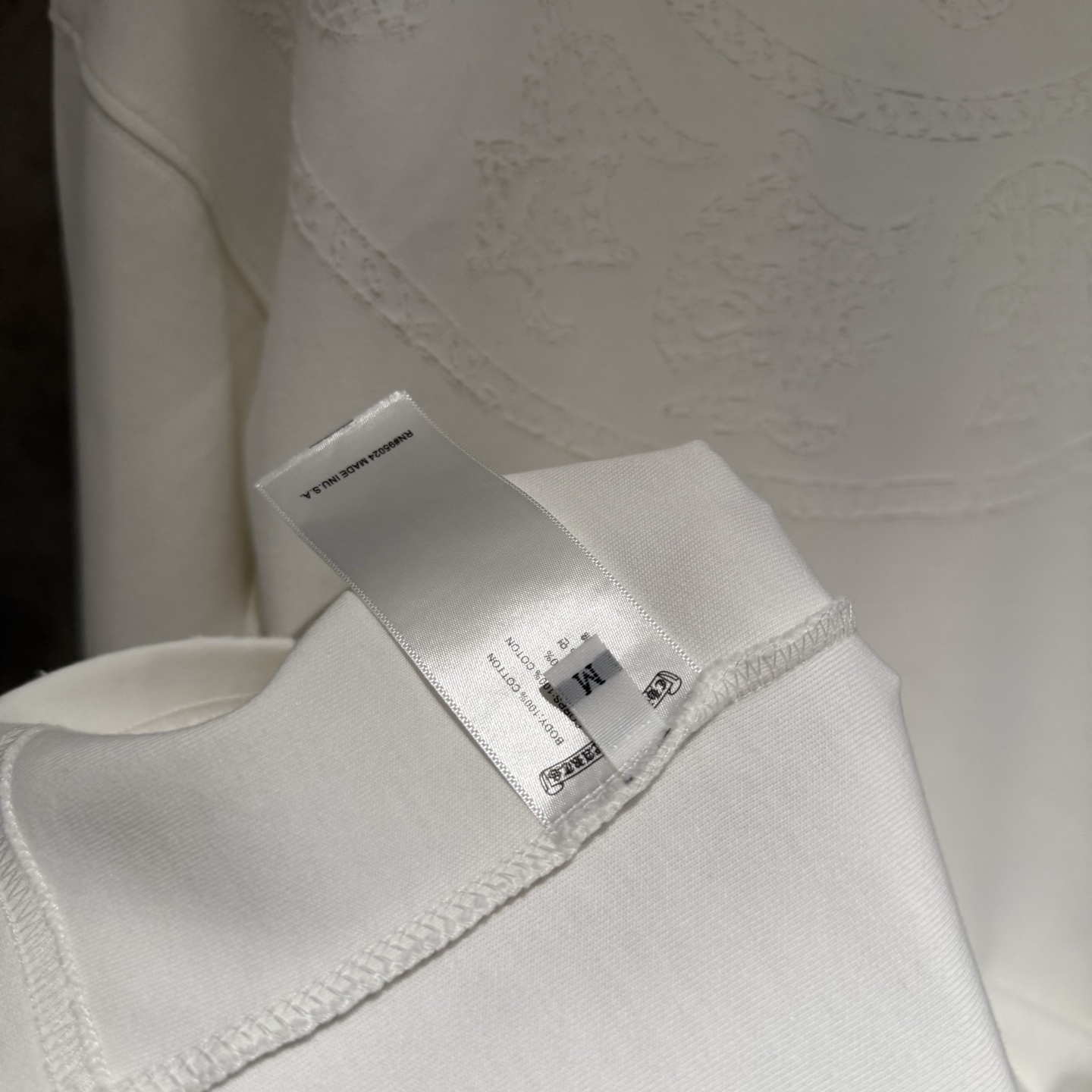 Chrome Hearts 严控品质CH克罗心新款烧花T恤