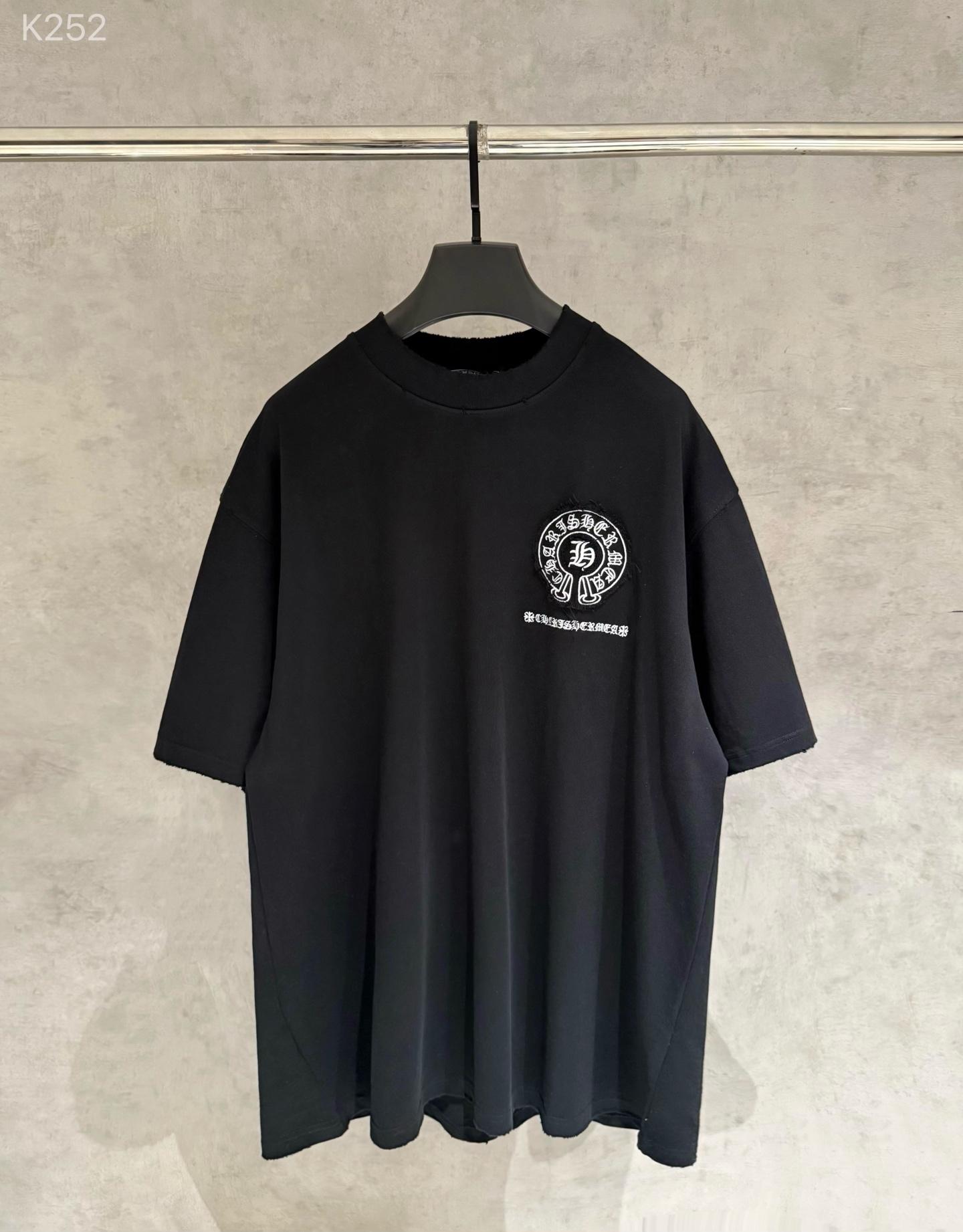 Chrome Hearts 严控品质CH克罗心新款刺绣T恤