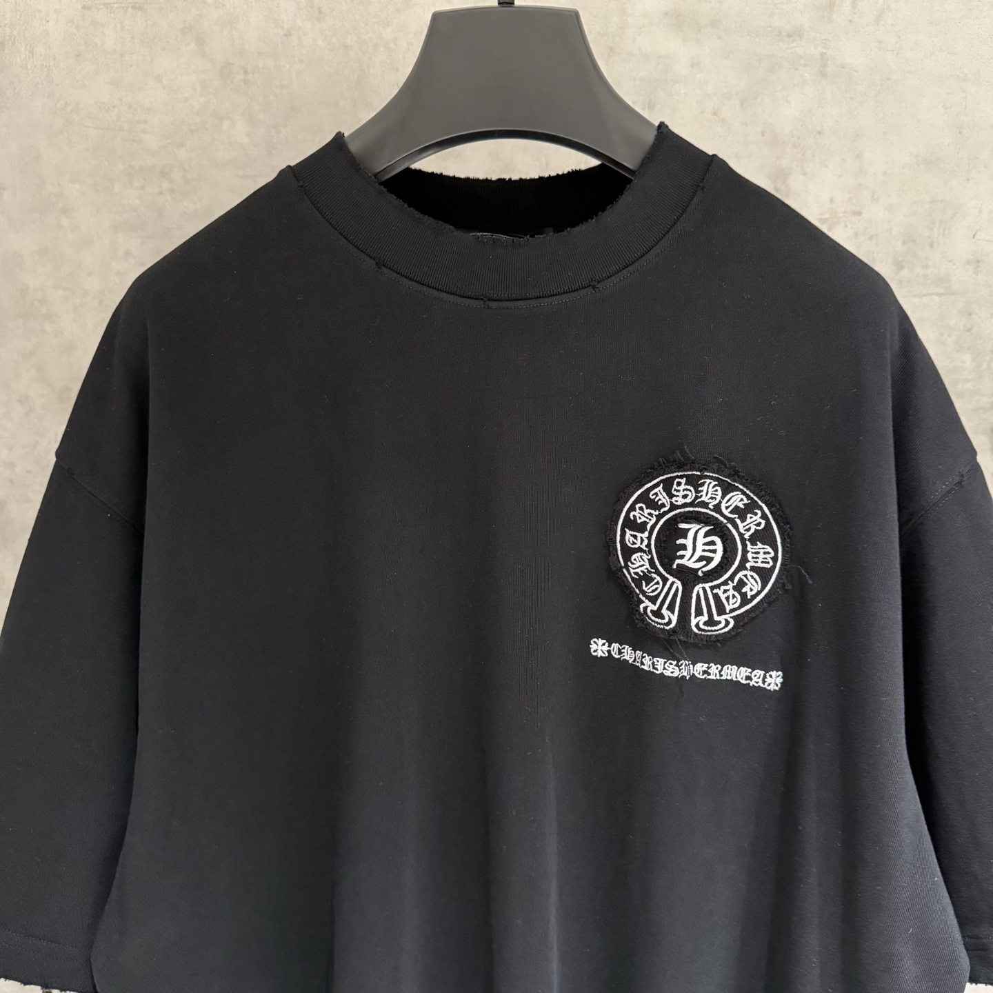 Chrome Hearts 严控品质CH克罗心新款刺绣T恤