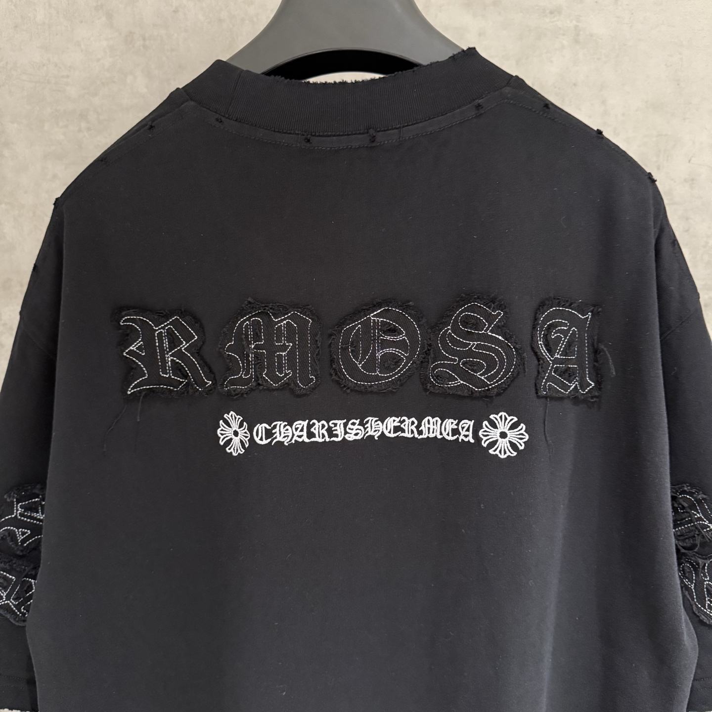 Chrome Hearts 严控品质CH克罗心新款刺绣T恤