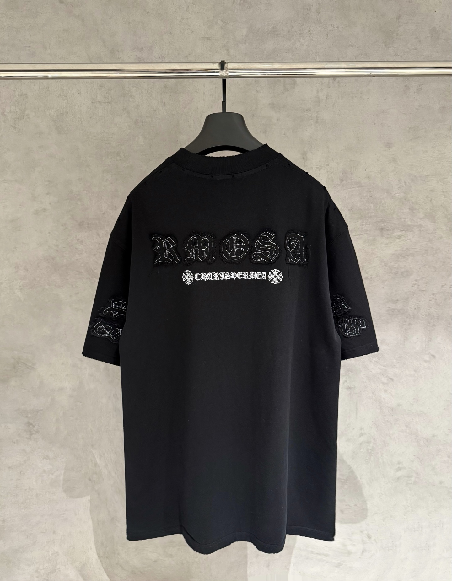 Chrome Hearts 严控品质CH克罗心新款刺绣T恤