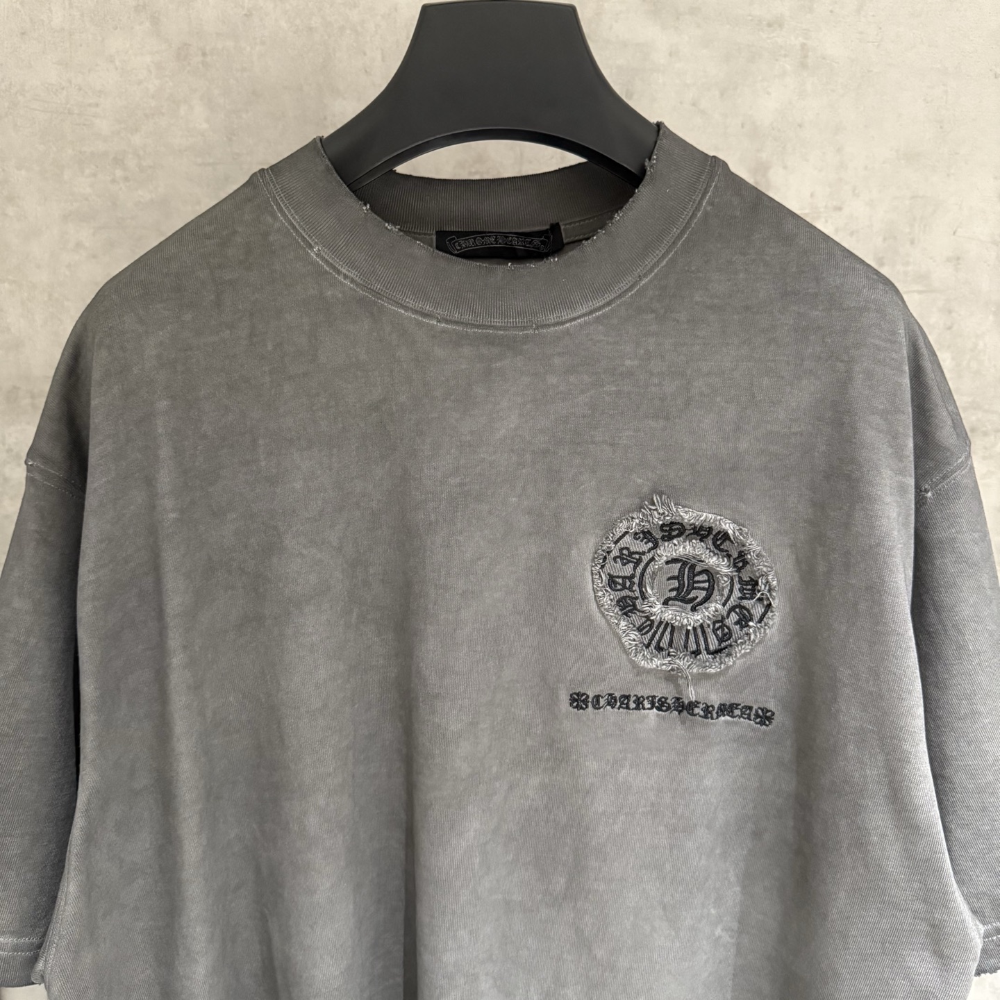 Chrome Hearts 严控品质CH克罗心新款刺绣T恤