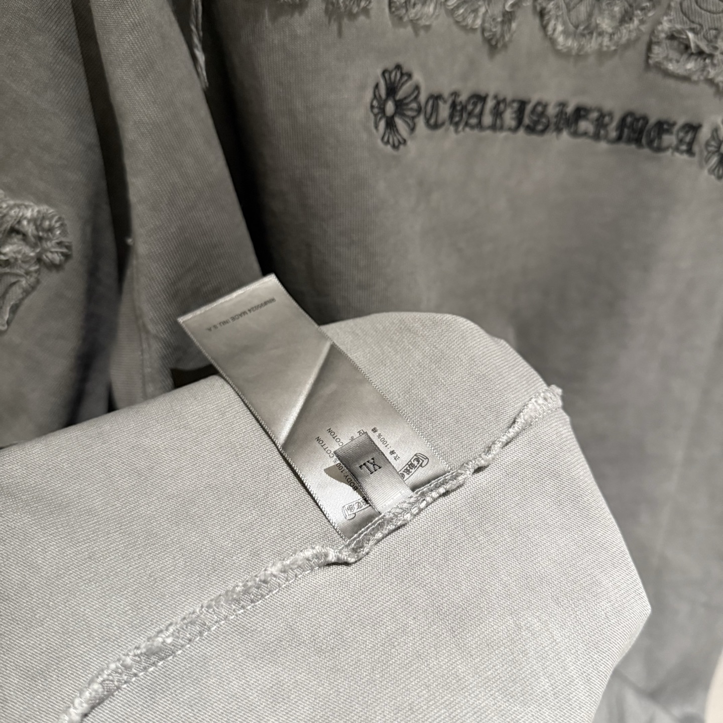 Chrome Hearts 严控品质CH克罗心新款刺绣T恤