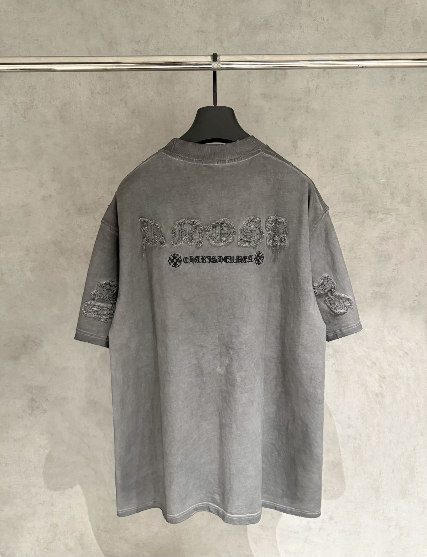 Chrome Hearts 严控品质CH克罗心新款刺绣T恤