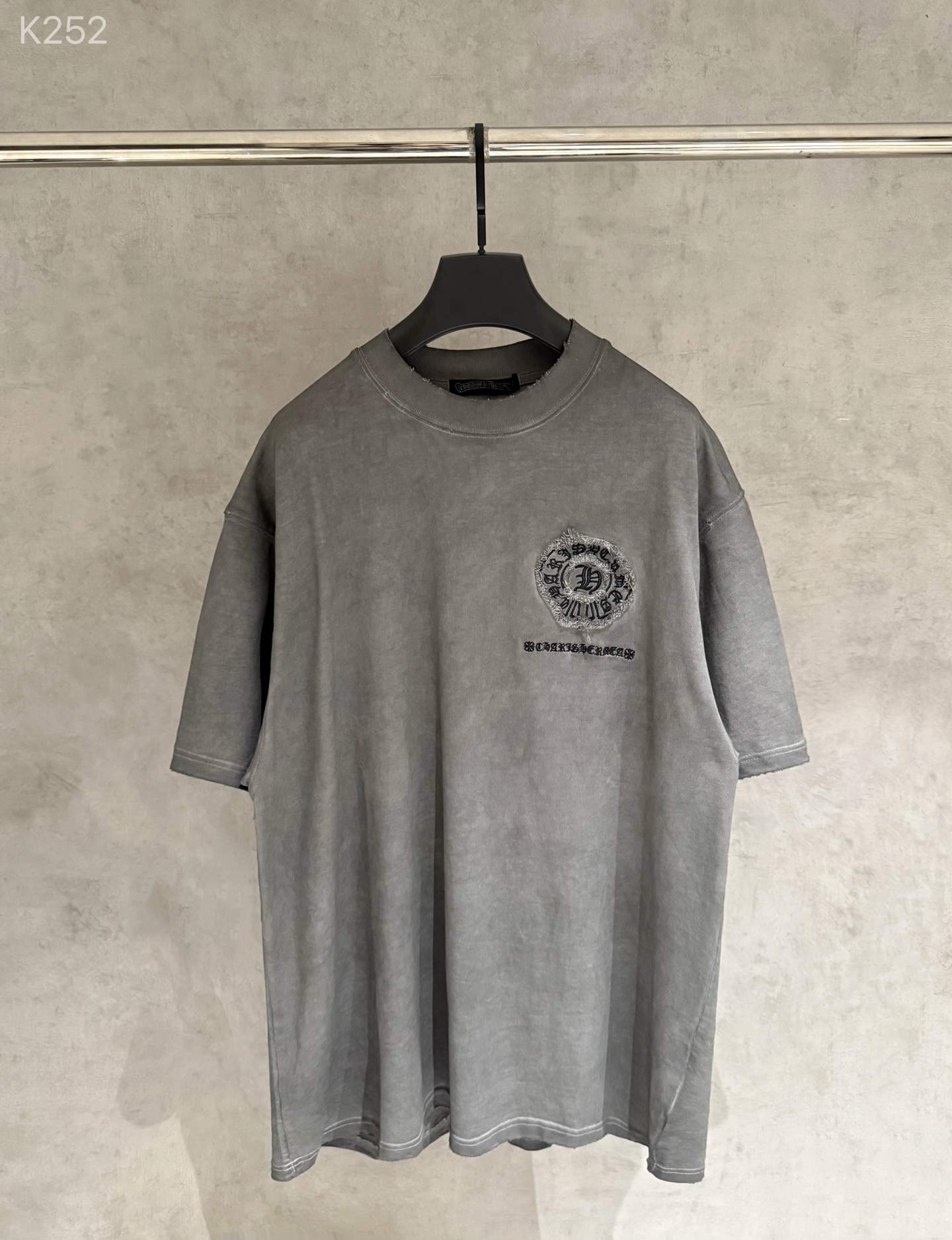 Chrome Hearts 严控品质CH克罗心新款刺绣T恤