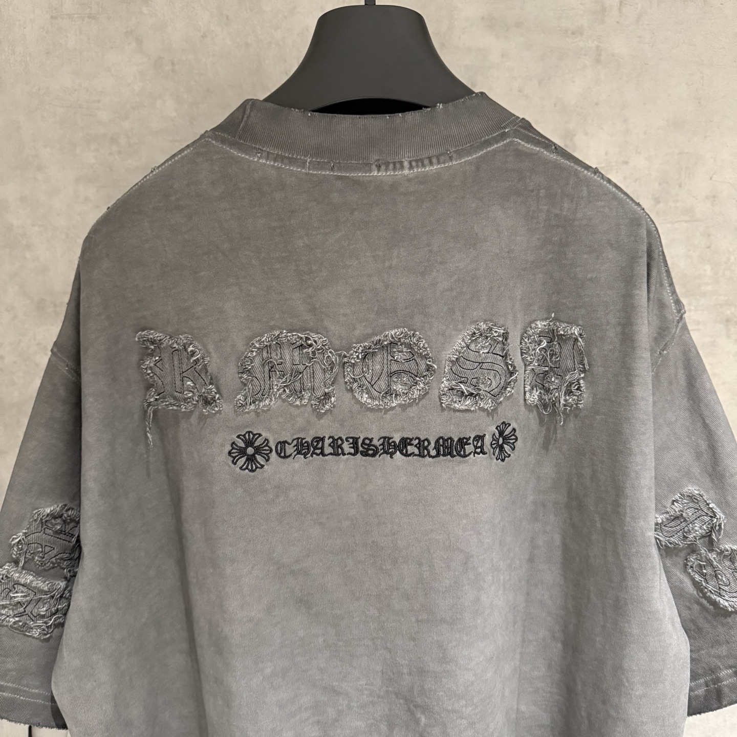 Chrome Hearts 严控品质CH克罗心新款刺绣T恤