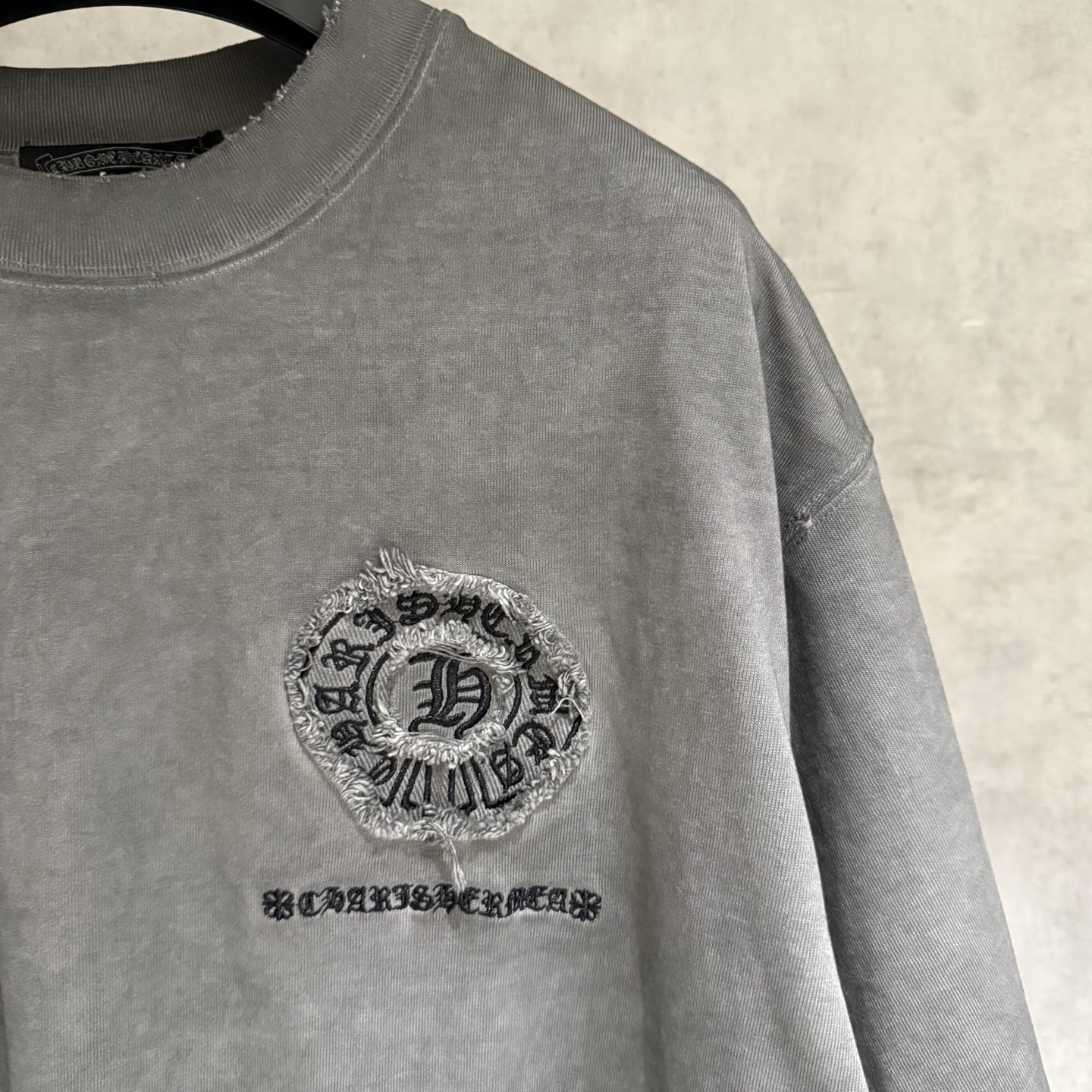 Chrome Hearts 严控品质CH克罗心新款刺绣T恤