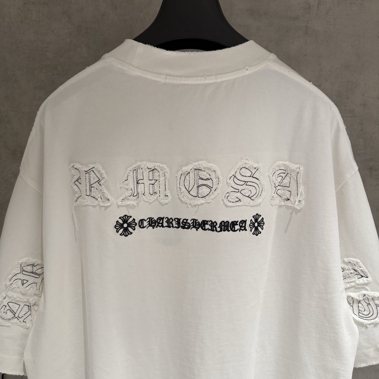 Chrome Hearts 严控品质CH克罗心新款刺绣T恤