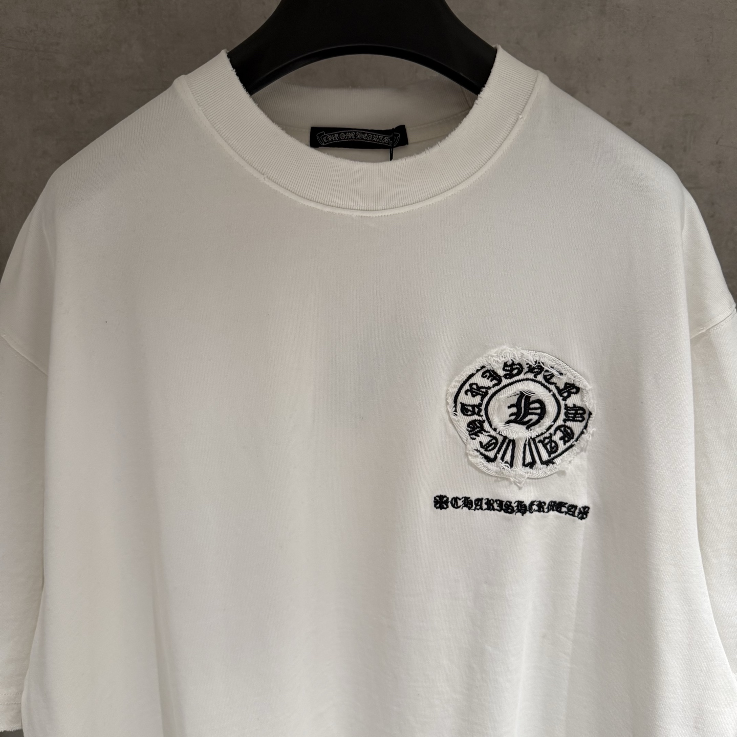 Chrome Hearts 严控品质CH克罗心新款刺绣T恤
