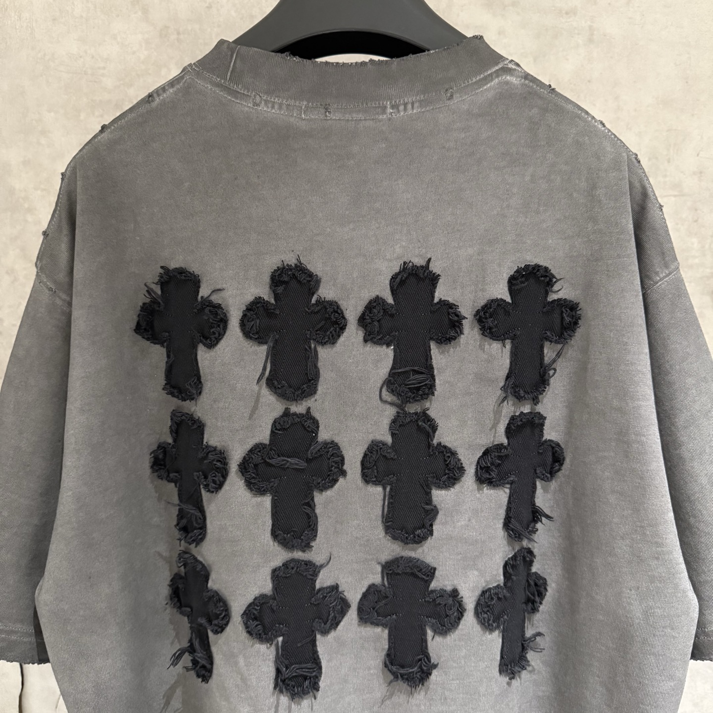 Chrome Hearts 严控品质CH克罗心新款贴布绣半袖T恤