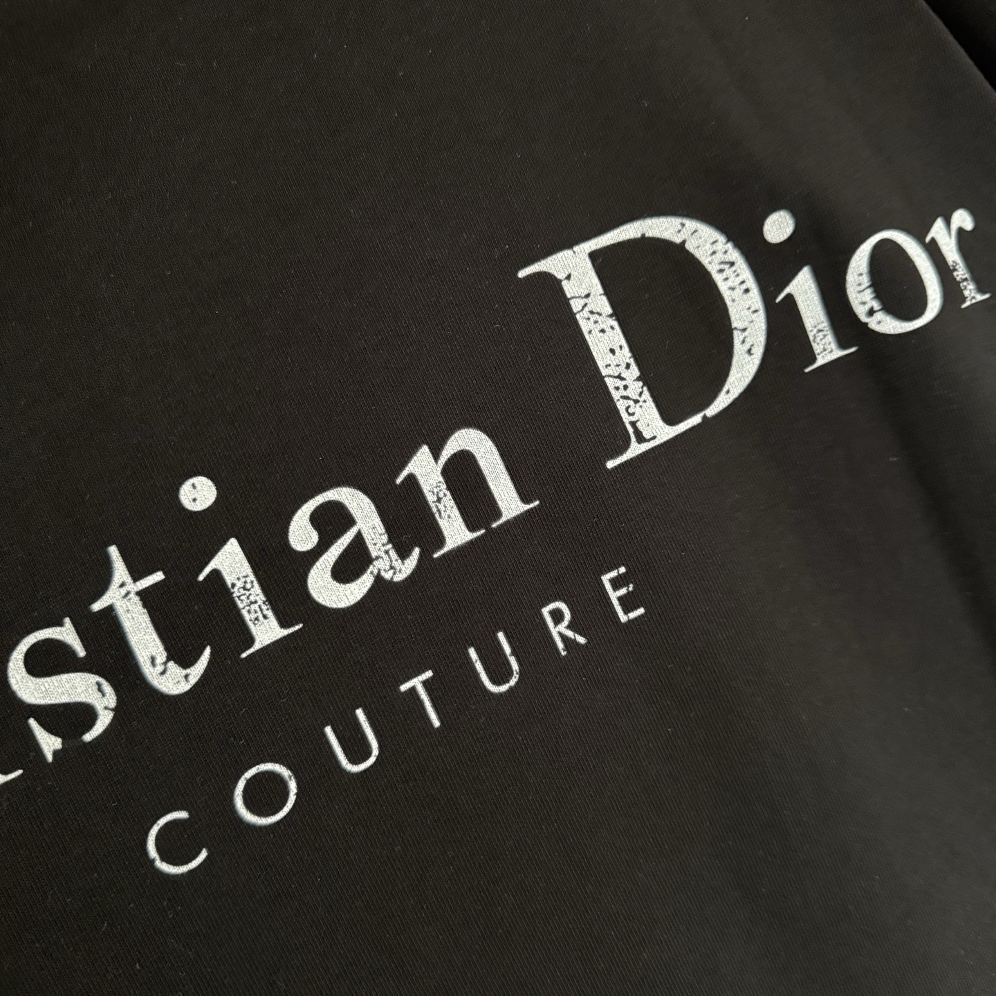 Dior 严控品质Dior迪奥新款贴布绣半袖T恤
