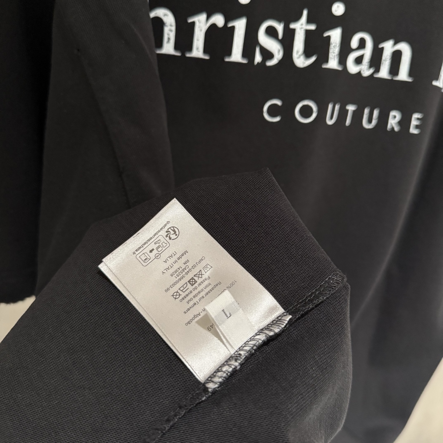 Dior 严控品质Dior迪奥新款贴布绣半袖T恤