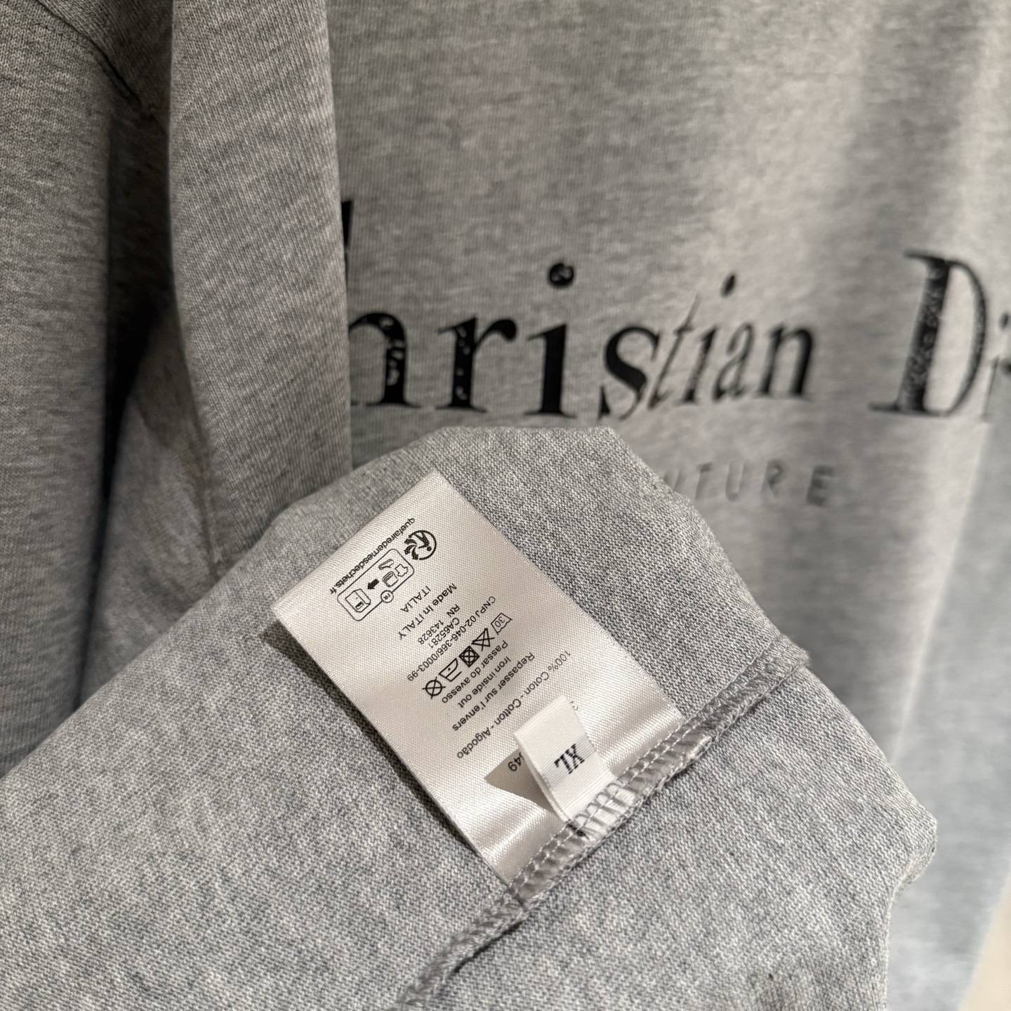Dior 严控品质Dior迪奥新款贴布绣半袖T恤