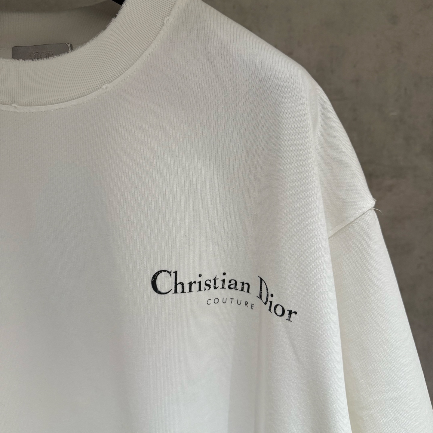 Dior 严控品质Dior迪奥新款贴布绣半袖T恤
