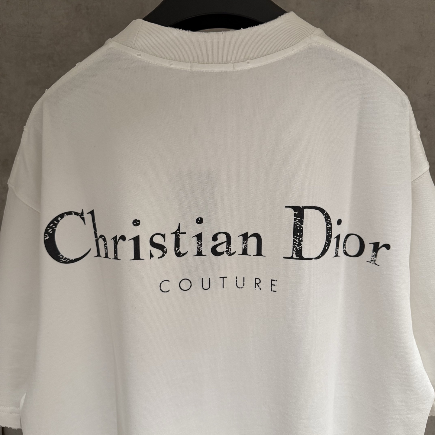 Dior 严控品质Dior迪奥新款贴布绣半袖T恤