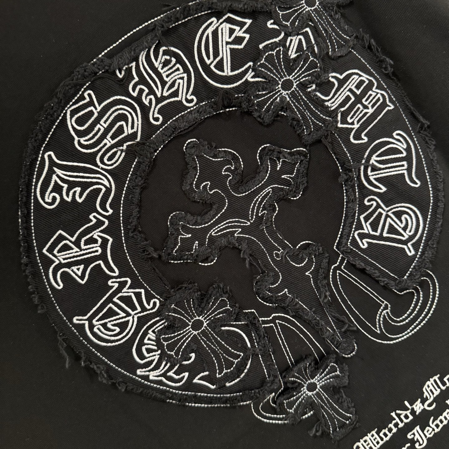 Chrome Hearts 严控品质CH克罗心新款刺绣T恤
