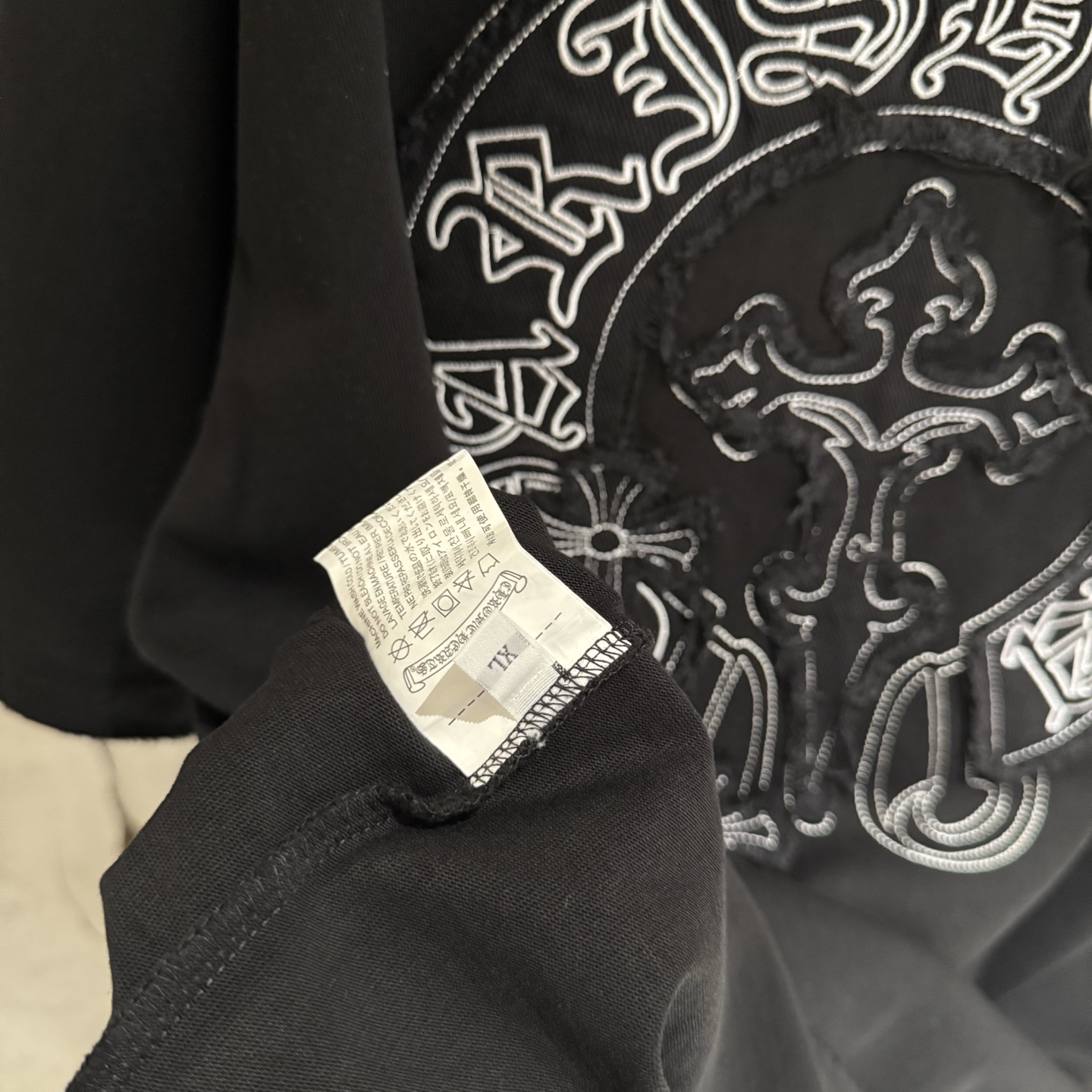 Chrome Hearts 严控品质CH克罗心新款刺绣T恤