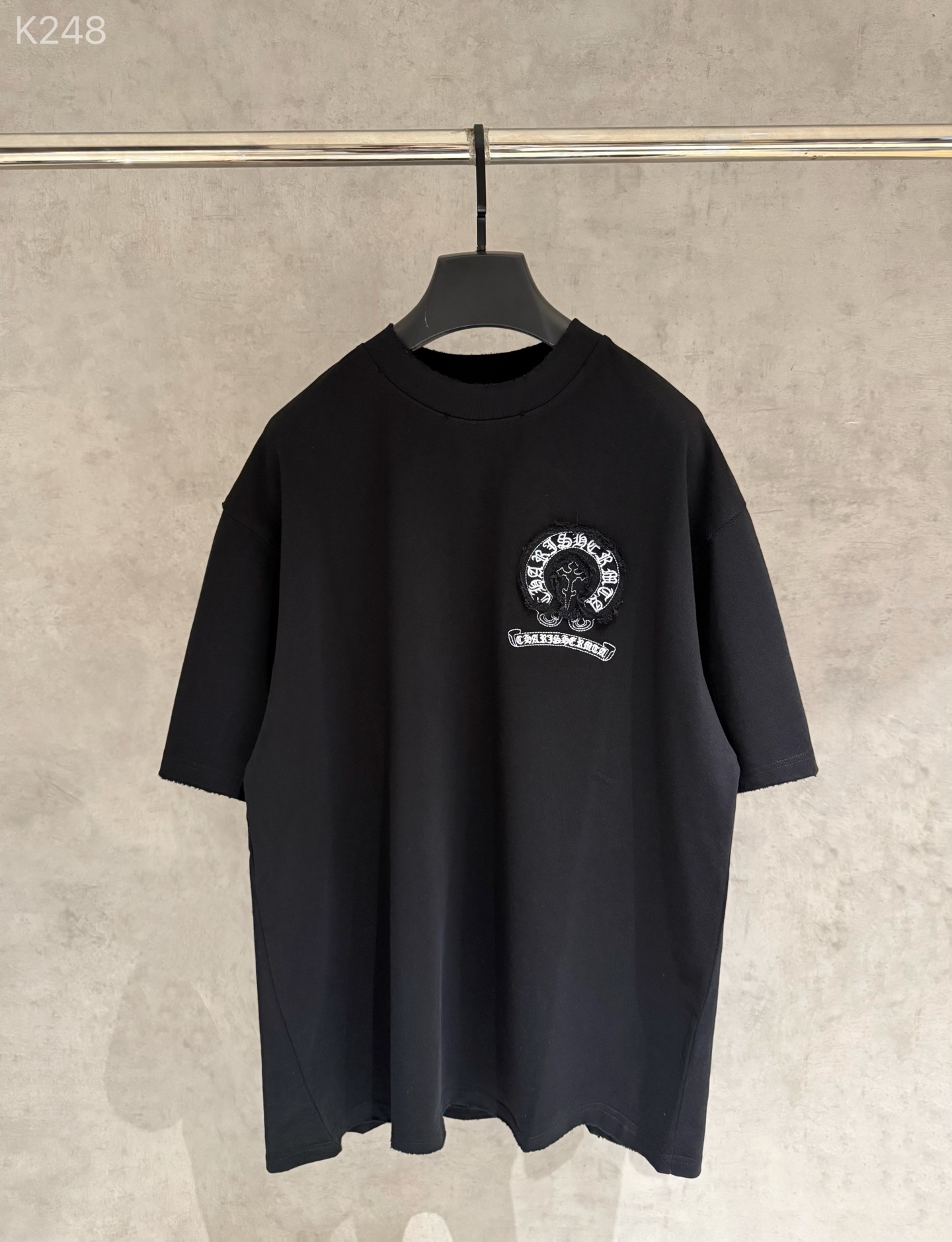 Chrome Hearts 严控品质CH克罗心新款刺绣T恤