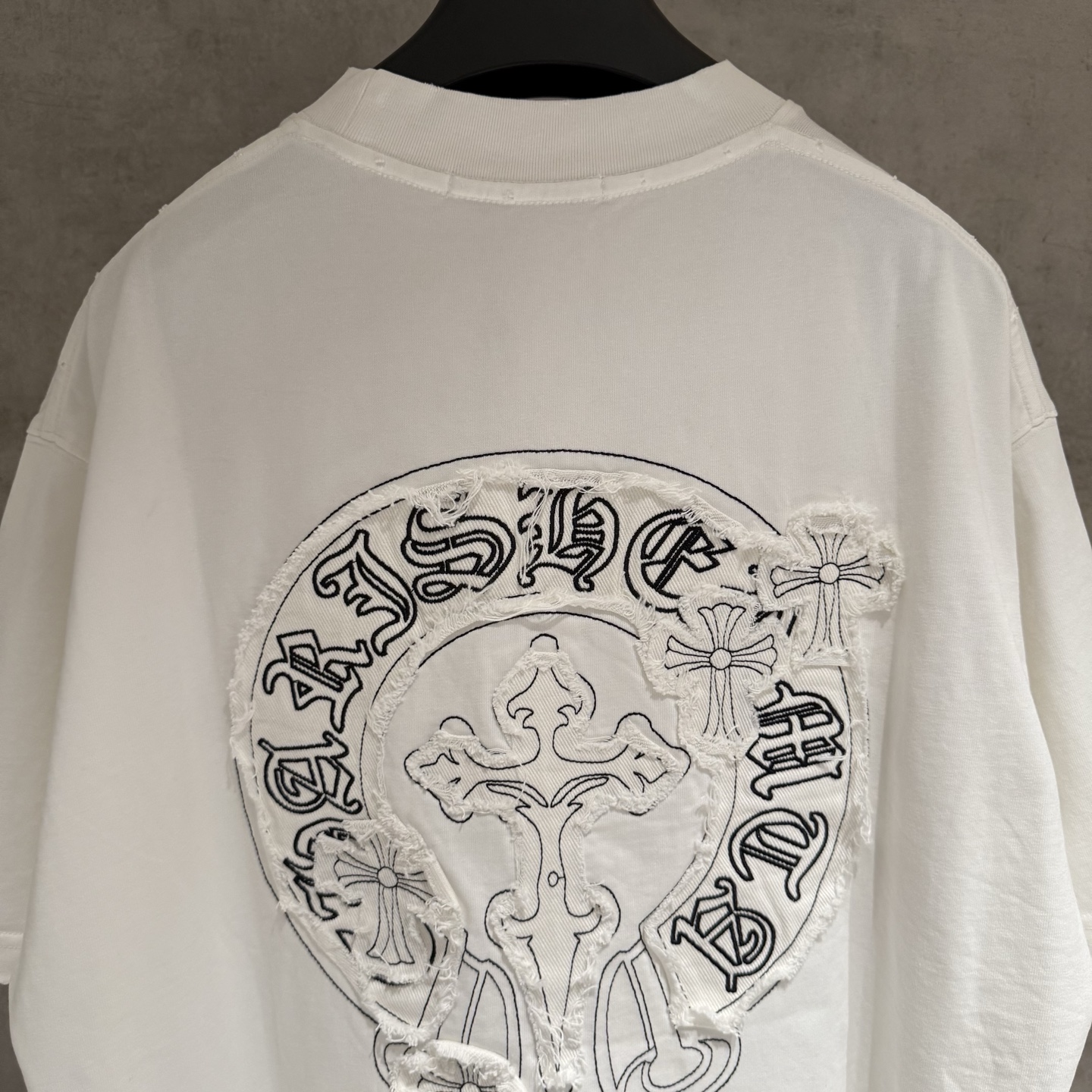 Chrome Hearts 严控品质CH克罗心新款刺绣T恤