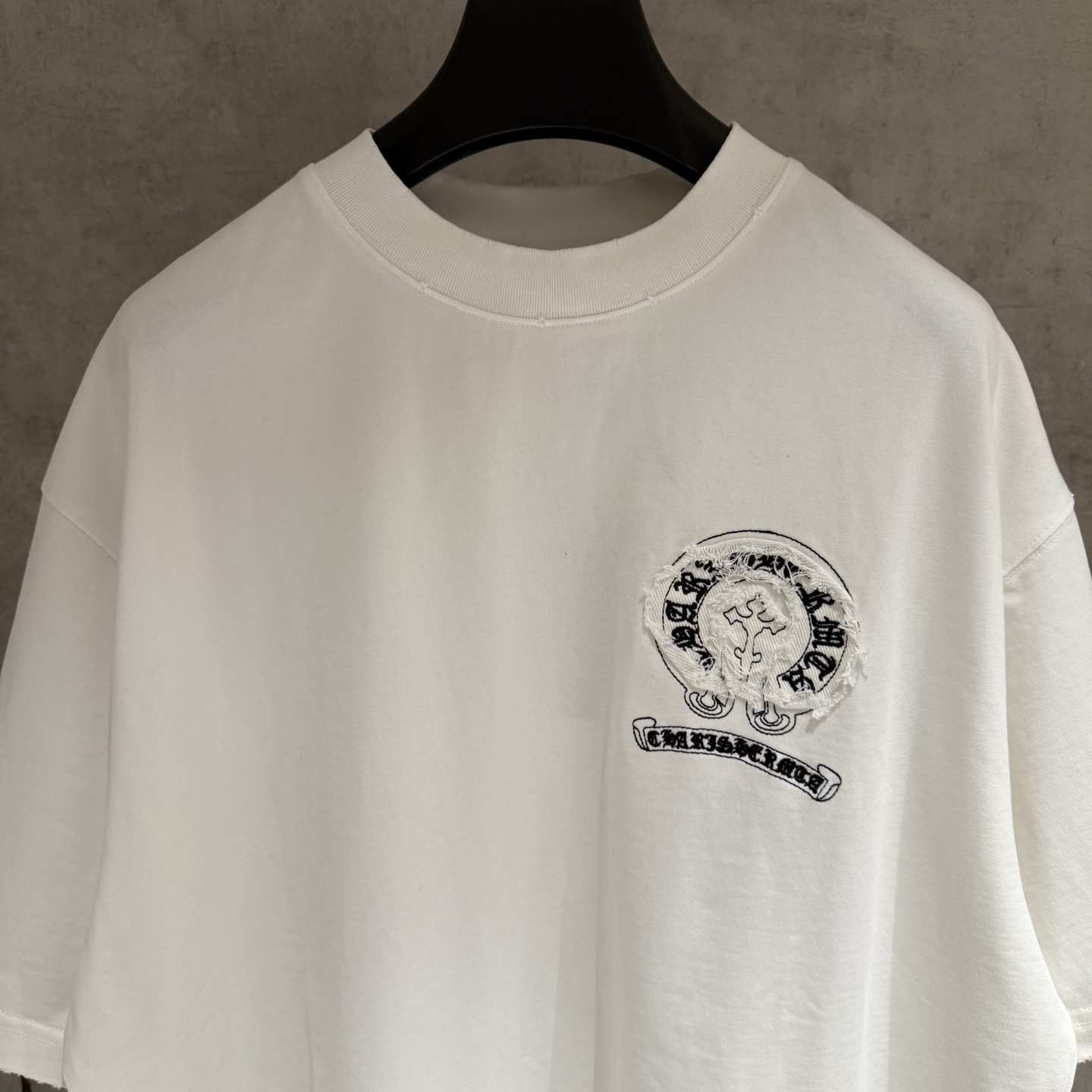 Chrome Hearts 严控品质CH克罗心新款刺绣T恤