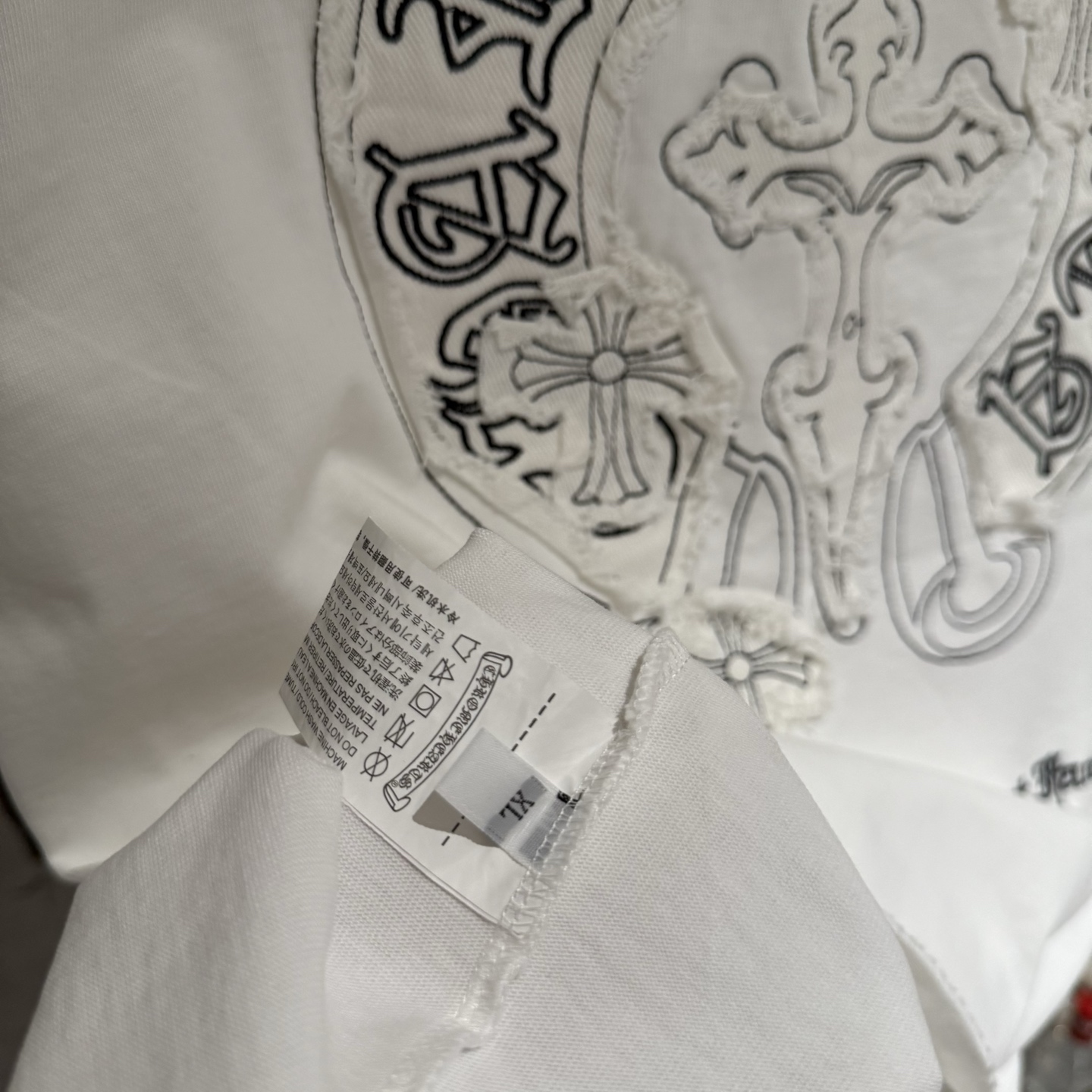 Chrome Hearts 严控品质CH克罗心新款刺绣T恤
