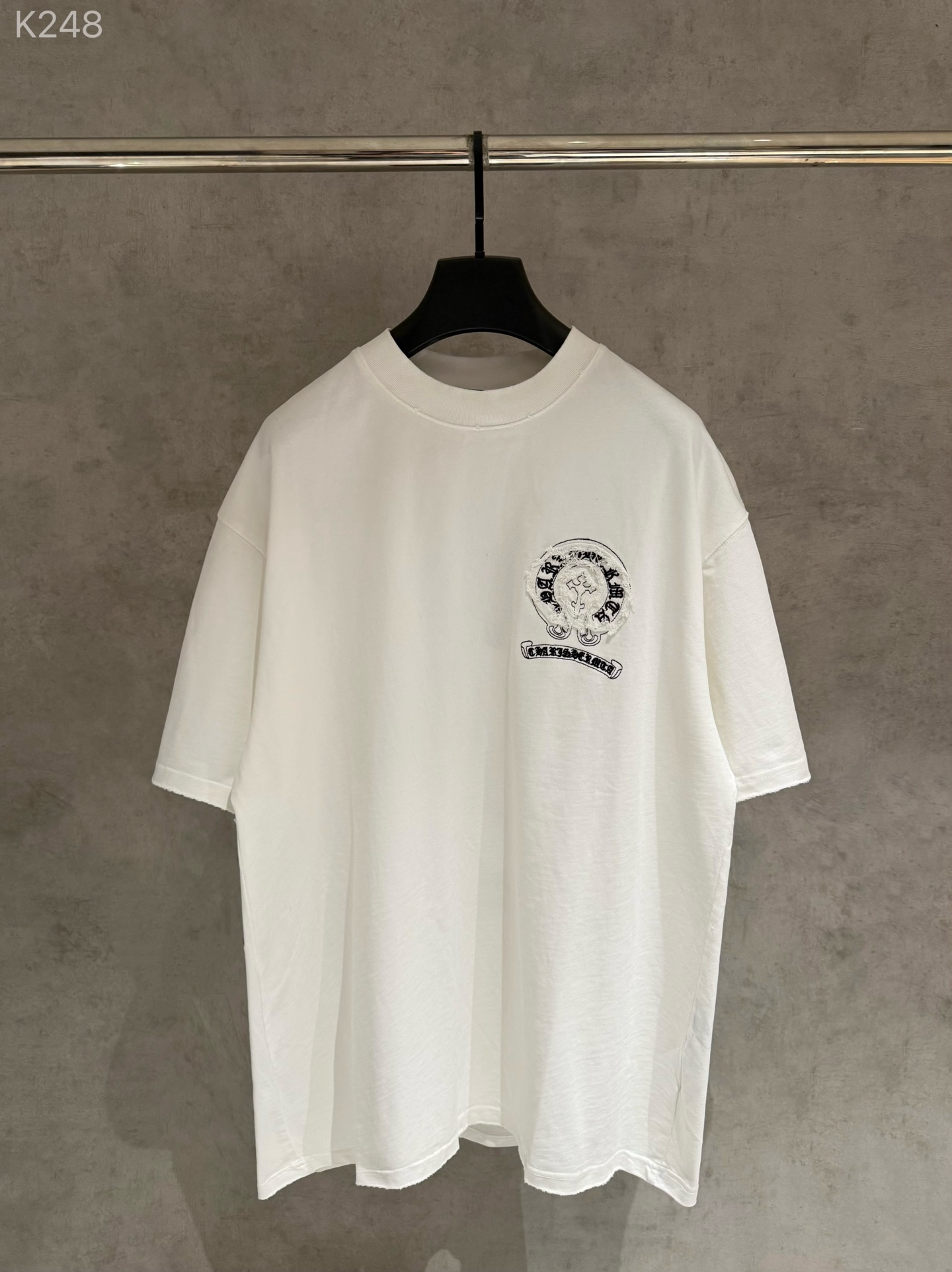 Chrome Hearts 严控品质CH克罗心新款刺绣T恤