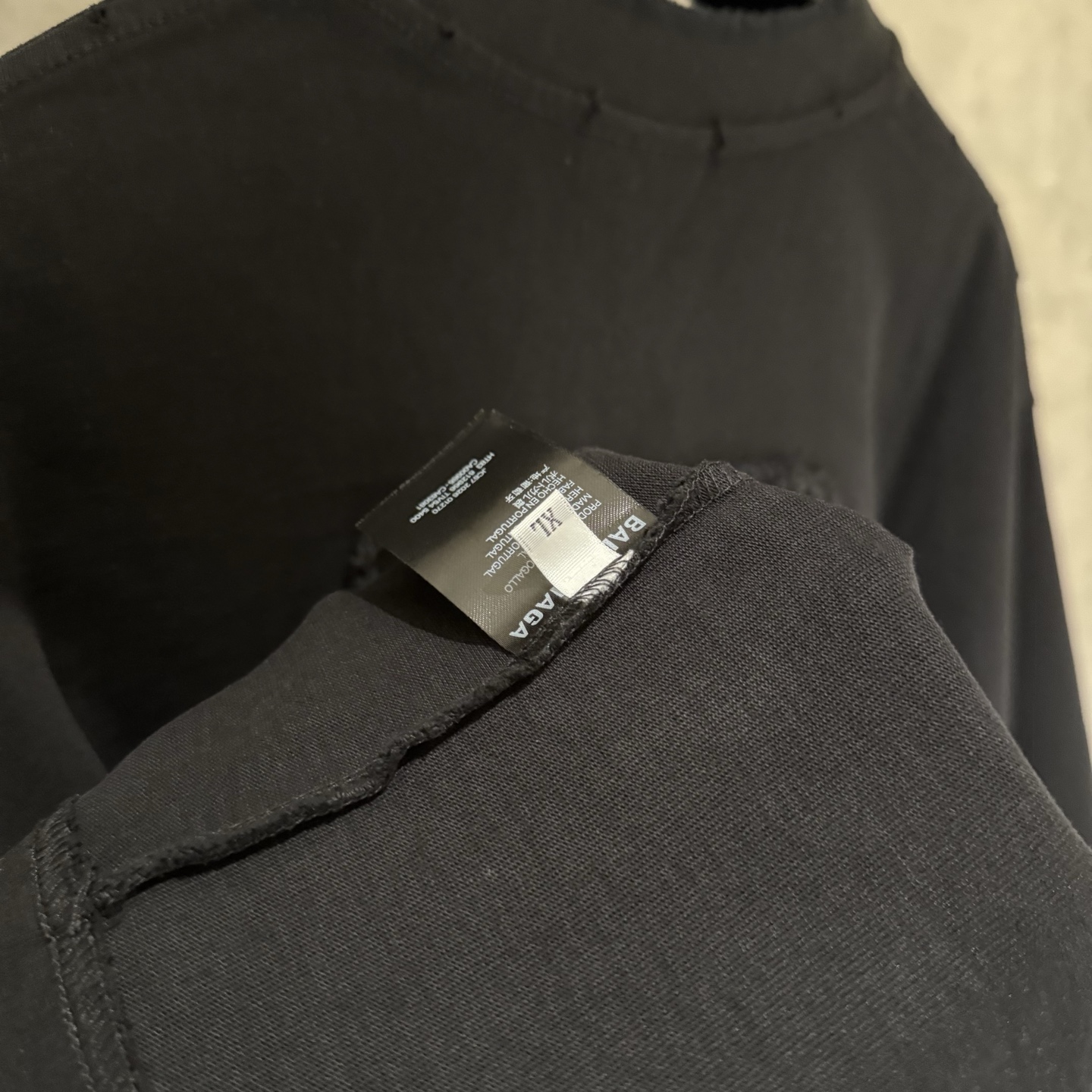 Balenciaga 严控品质BLCG巴黎世家 26ss刺绣短袖T恤
