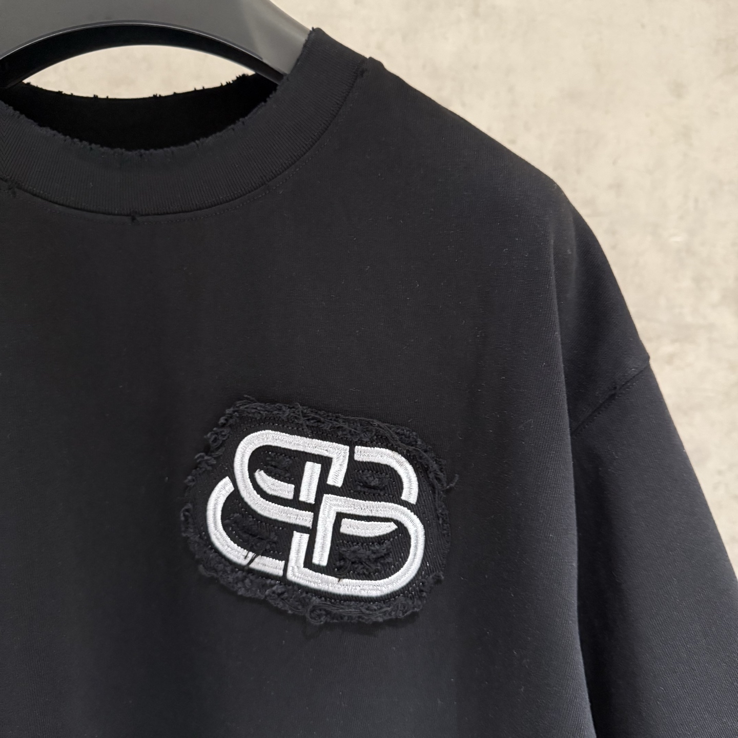 Balenciaga 严控品质BLCG巴黎世家 26ss刺绣短袖T恤